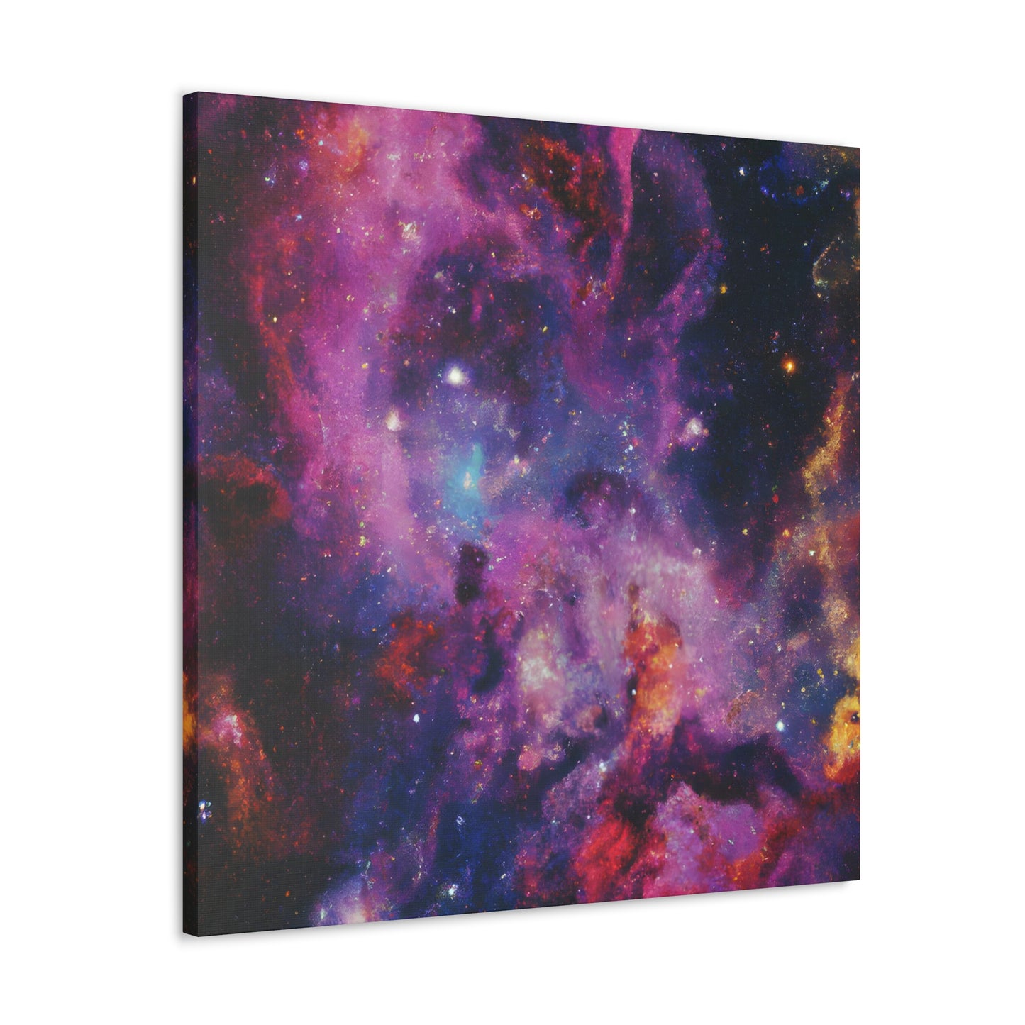 Cryptic Cosmos Horizon. - Canvas