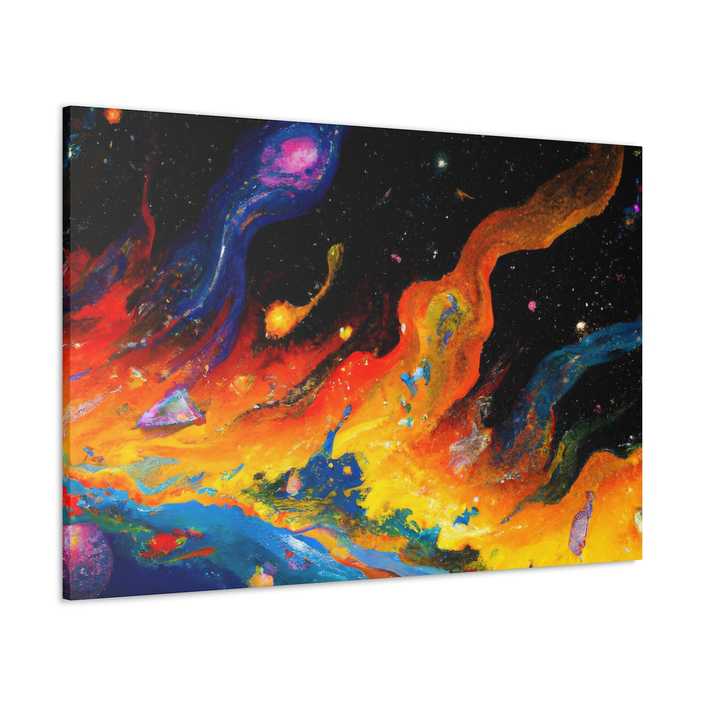 "Vast Celestial Dreamscapes" - Canvas