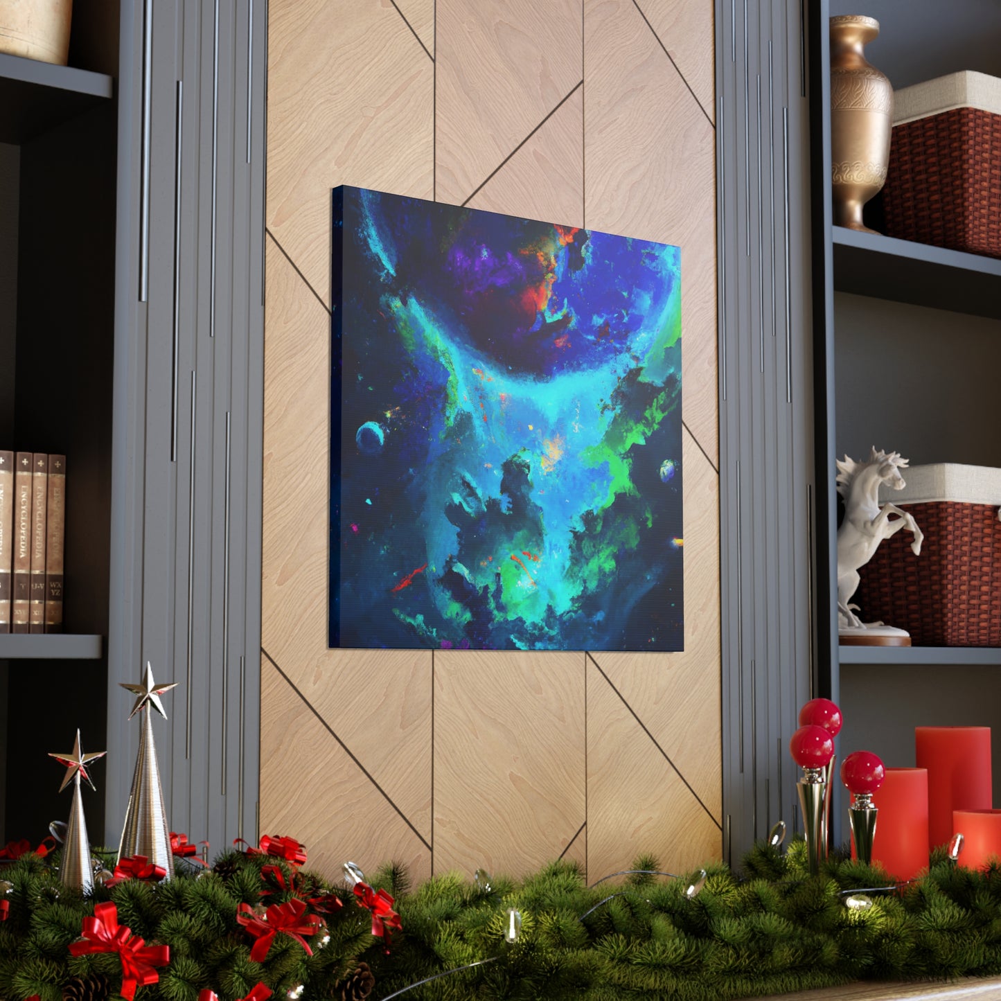 Cosmic Radiance Nebula - Canvas