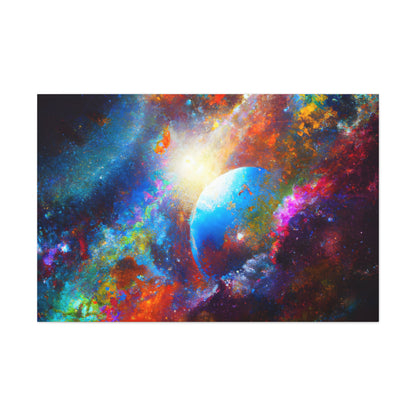 Ethereal Cosmic Immersion - Canvas