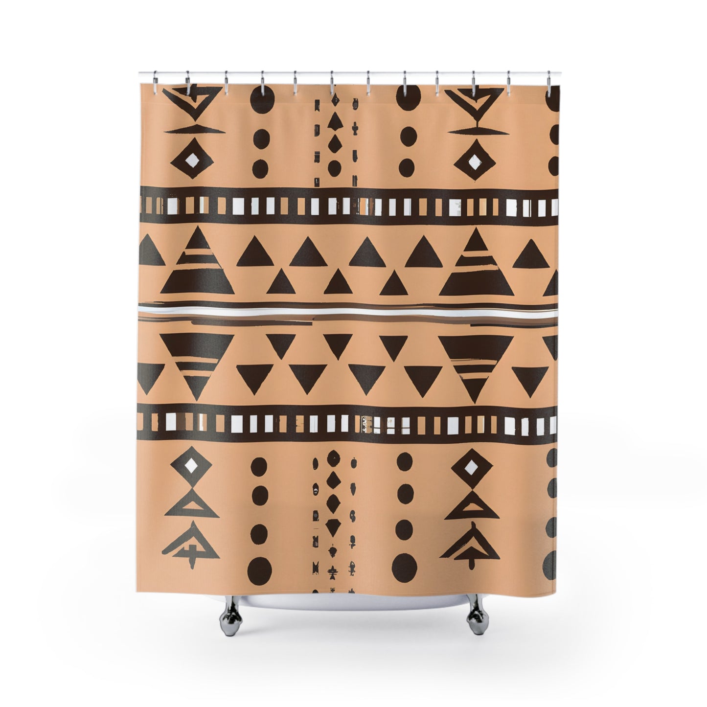 "Aztec Boho Shower Curtain: Bohemian Style!" - Shower Curtain