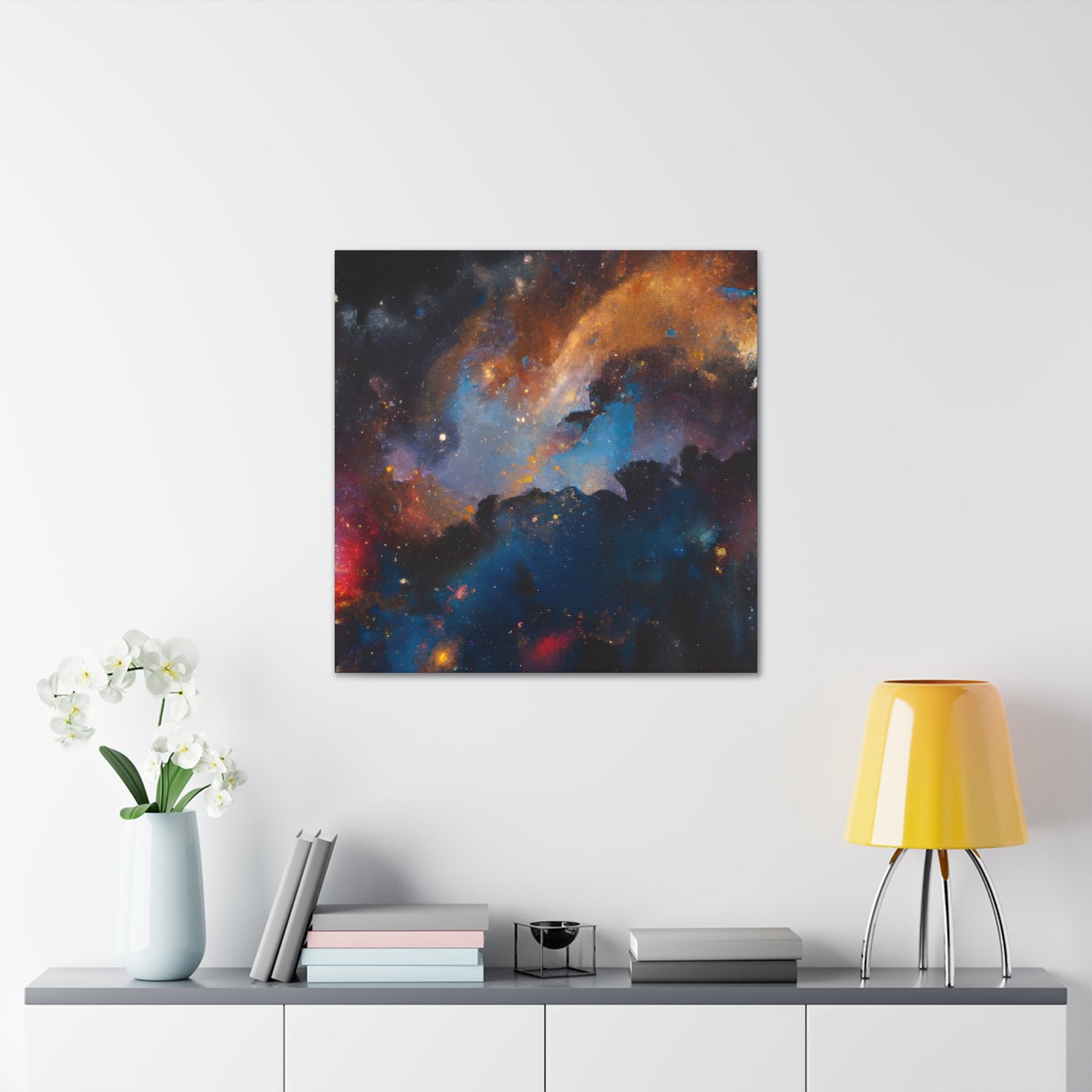 "Cosmic Void Exploration" - Canvas