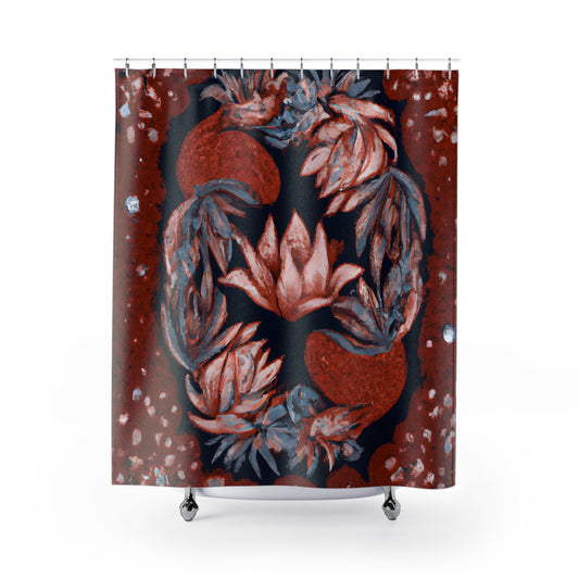 "Floral Boho Shower Curtains- Nature-Inspired!" - Shower Curtain