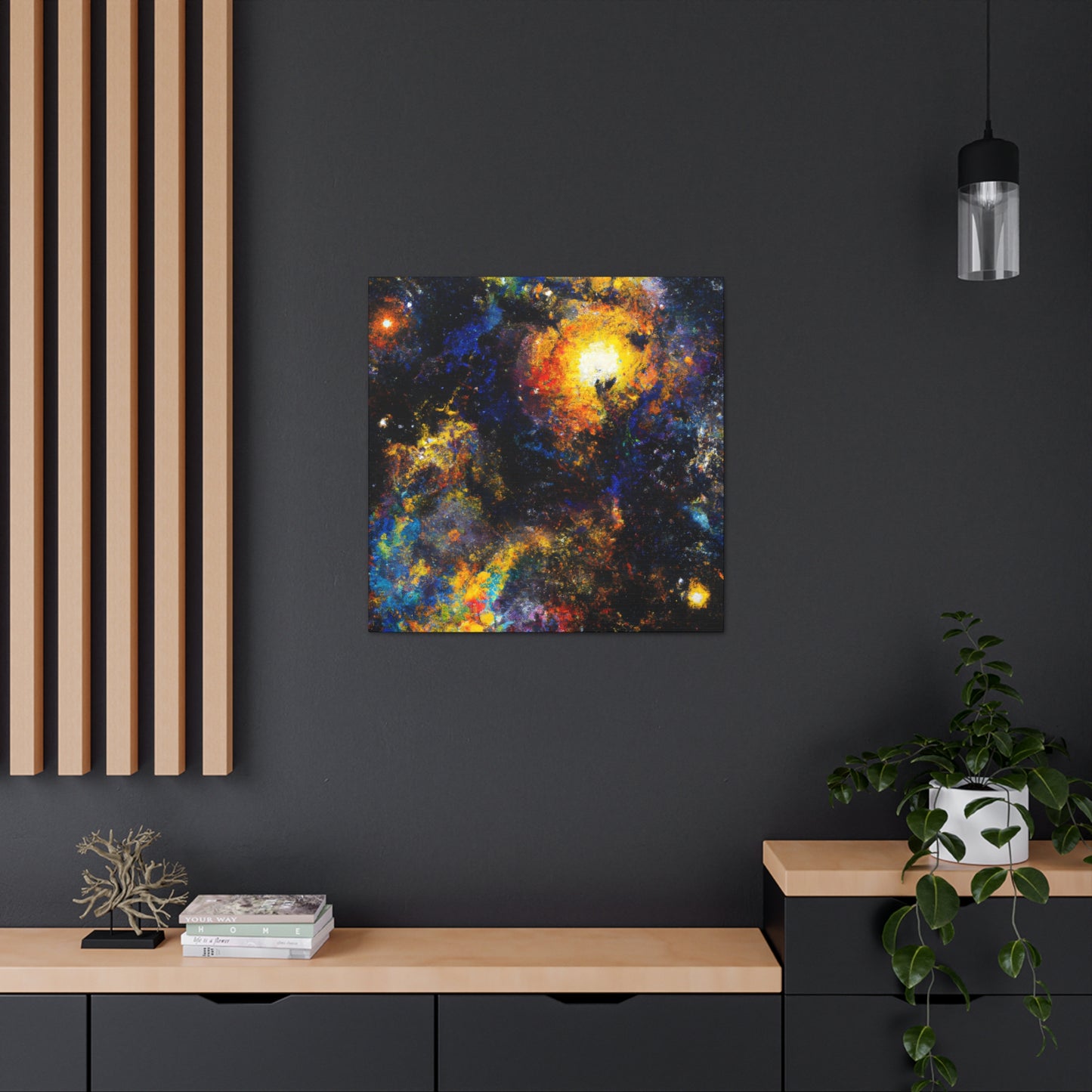 Cosmic Dreamscape Vision - Canvas