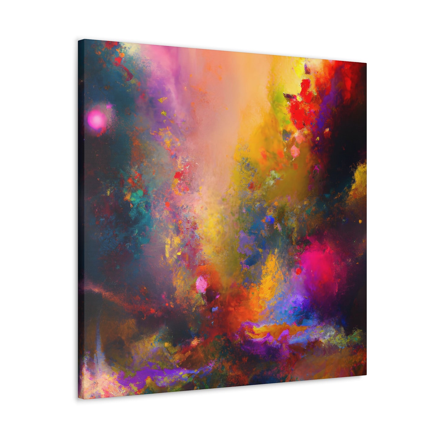 Mysterious Cosmic Turmoil - Canvas