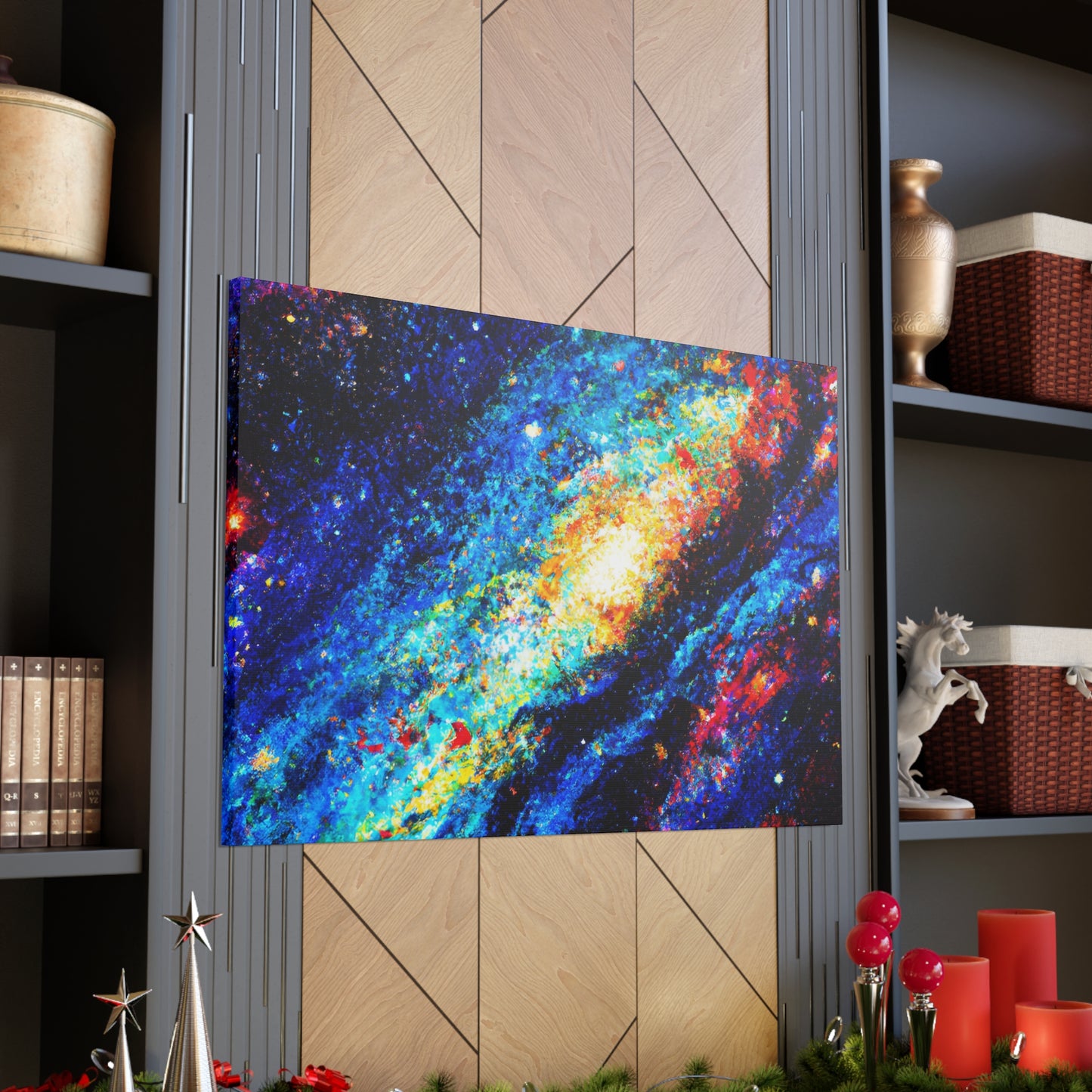 Mysterious Galactic Fervor. - Canvas