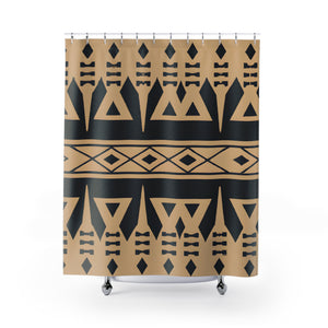 "Unique Aztec Boho Shower Curtain!" - Shower Curtain