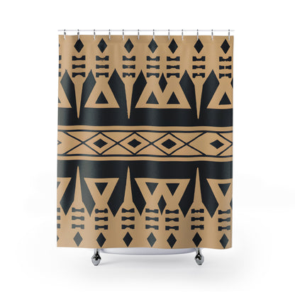 "Unique Aztec Boho Shower Curtain!" - Shower Curtain