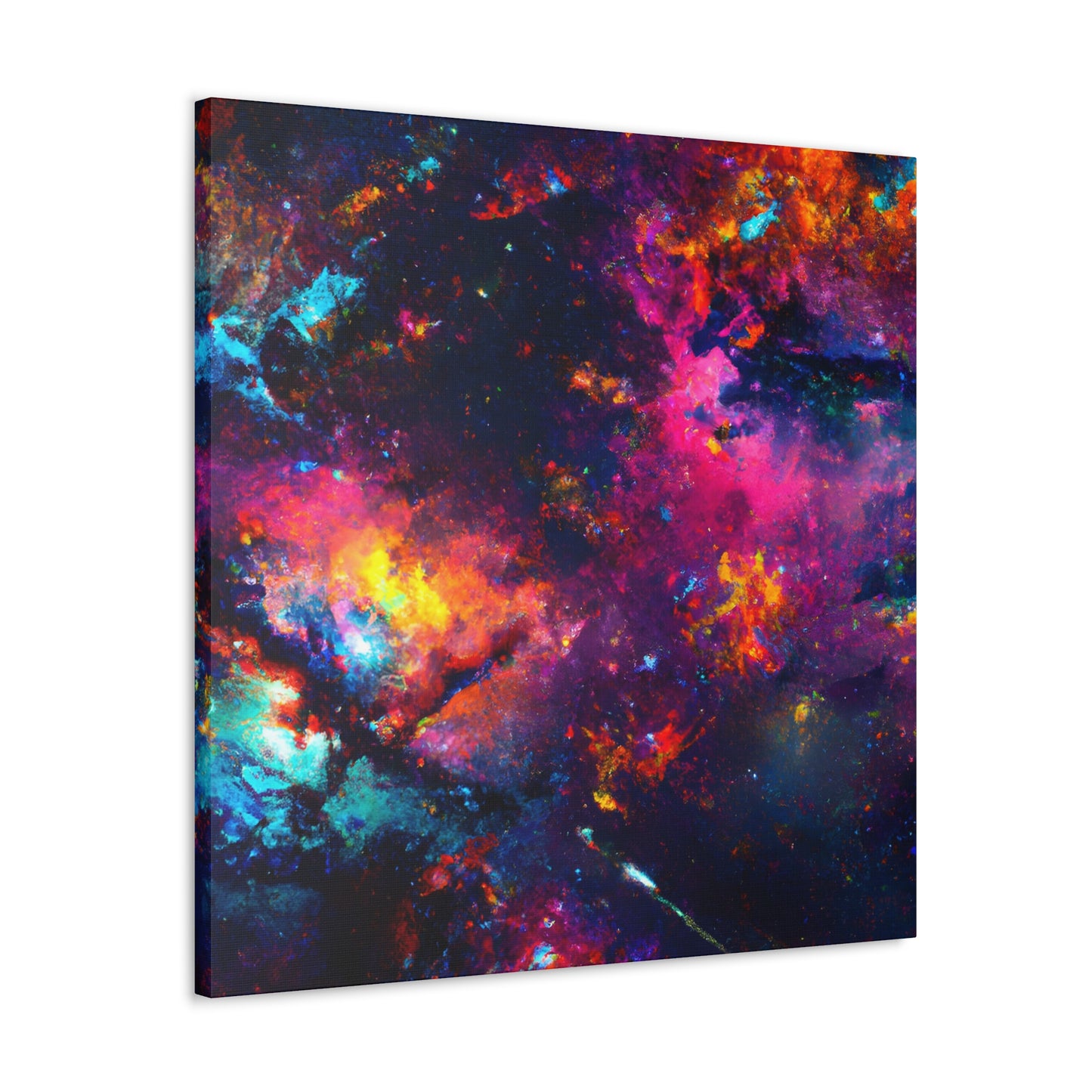 "Cosmic Whirlpool Dreamscape" - Canvas