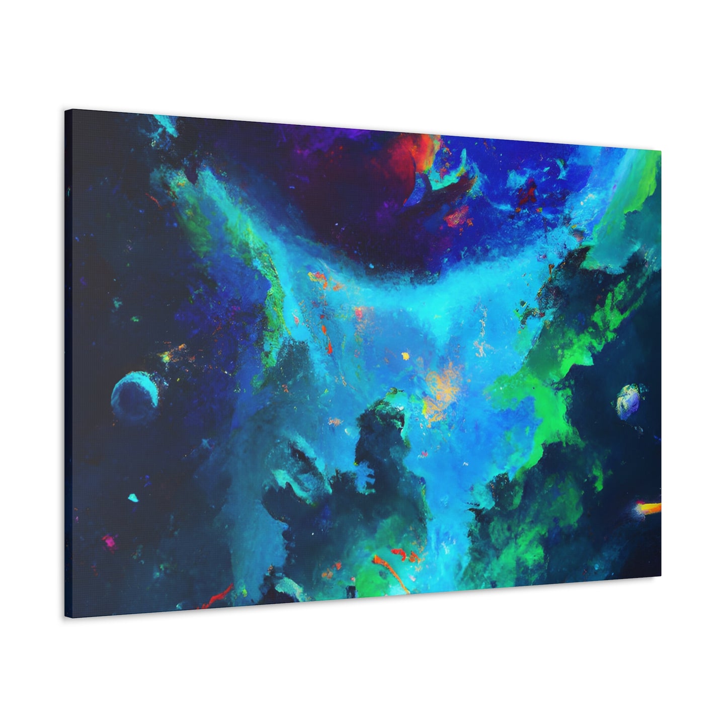 Cosmic Radiance Nebula - Canvas