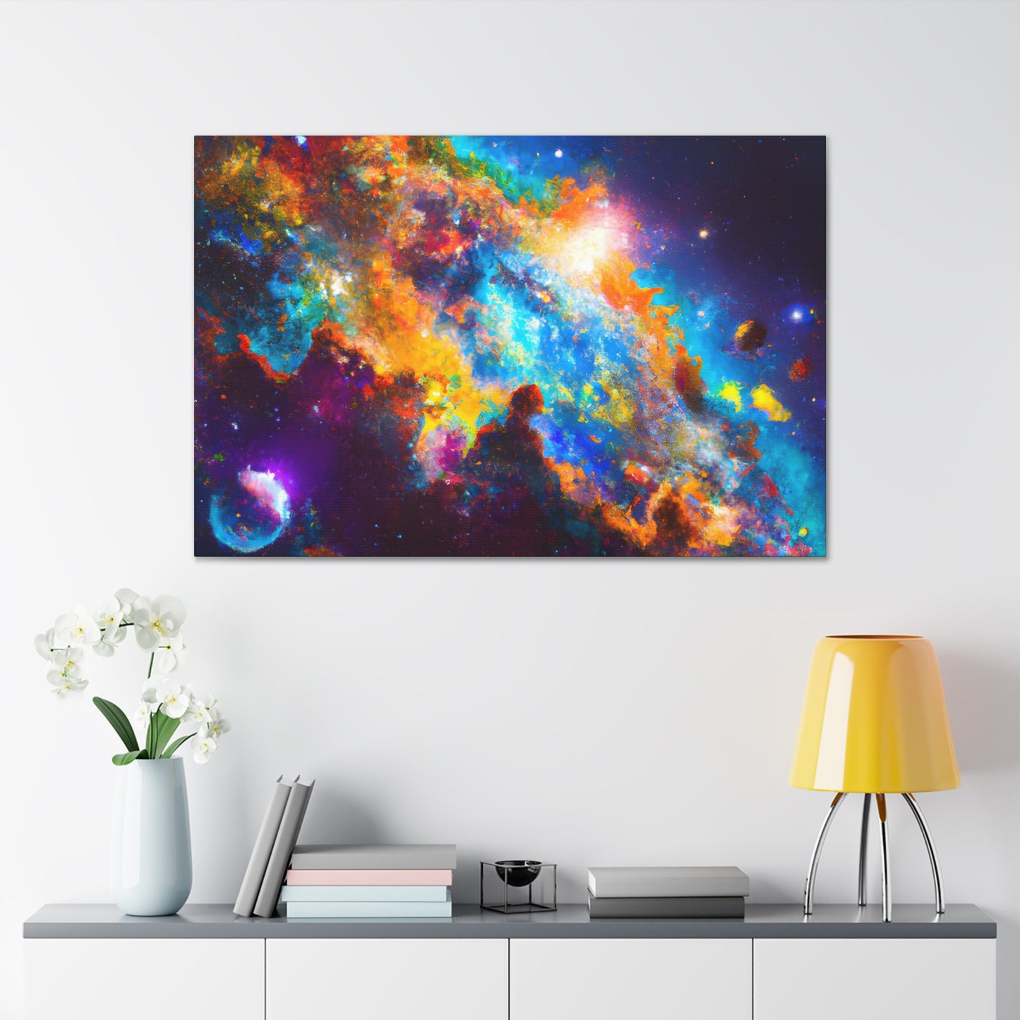 Cosmic Expressive Dreamscape - Canvas