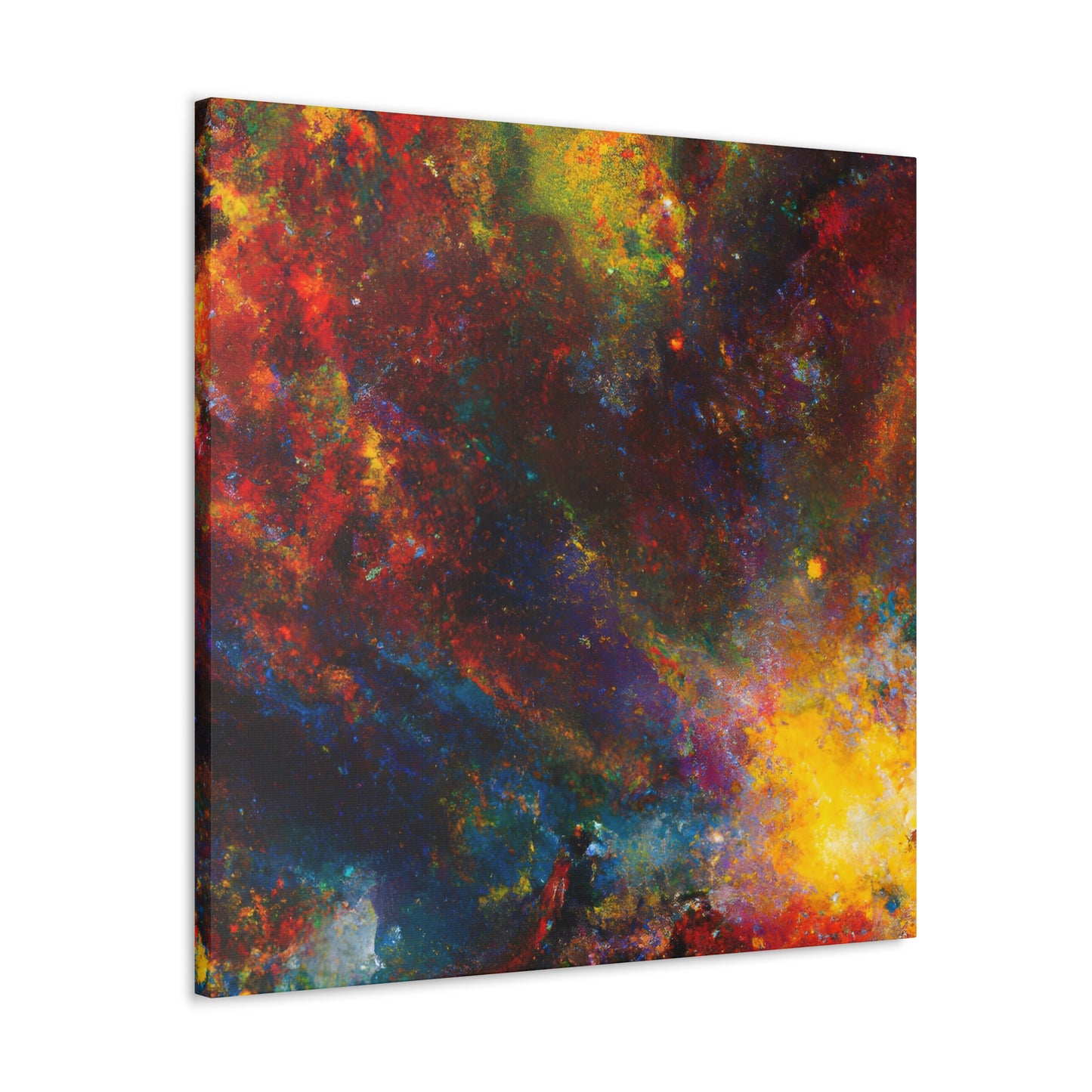 "Cosmic Expressionistic Mystery" - Canvas