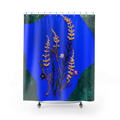 "Boho Floral Nature Shower Curtain". - Shower Curtain