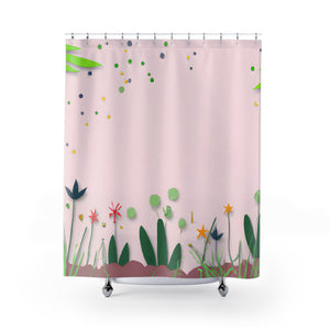 "Floral Nature Boho Shower Curtains!" - Shower Curtain