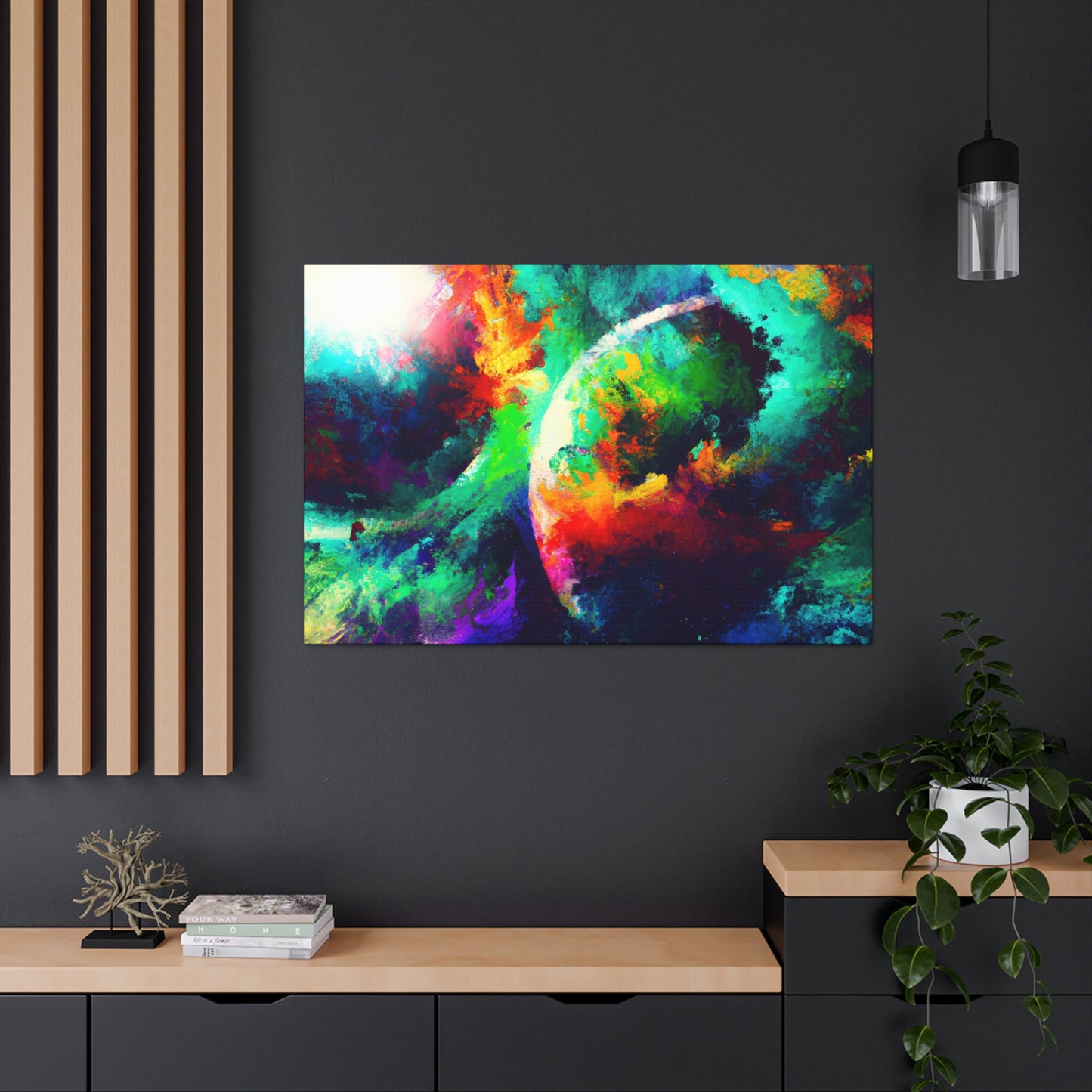 "Cosmic Dreamscape" - Canvas