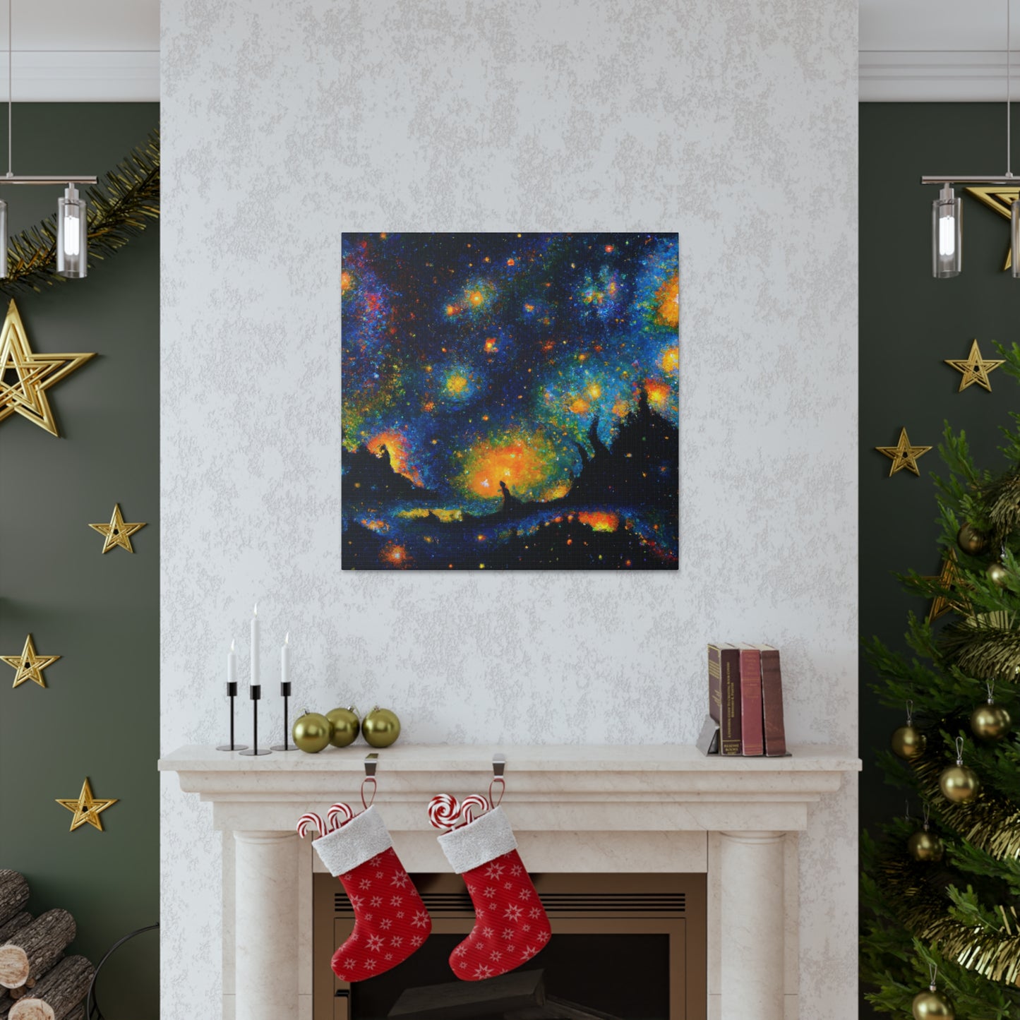 Cosmic Mystique Enchantment - Canvas