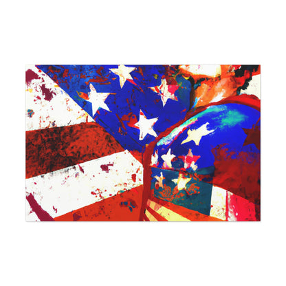 Star Spangled. - Canvas