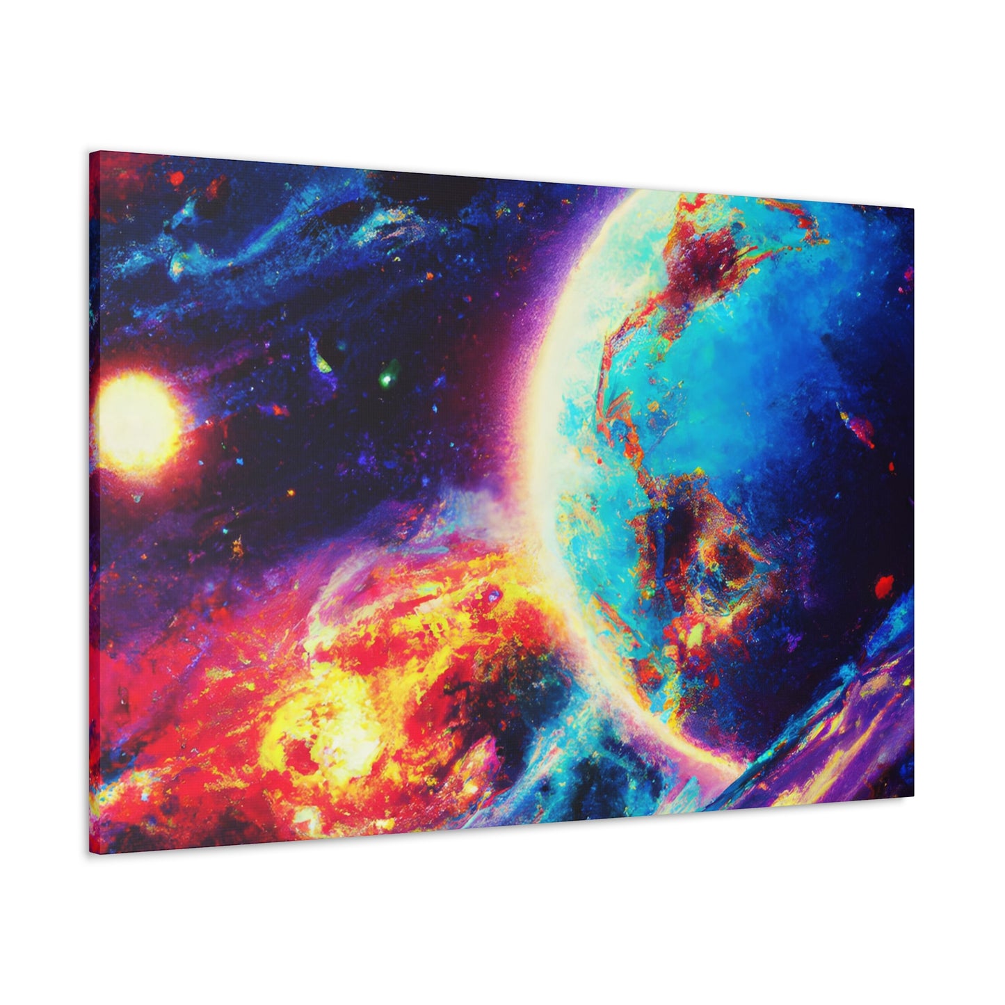 Infinite Celestial Odyssey - Canvas