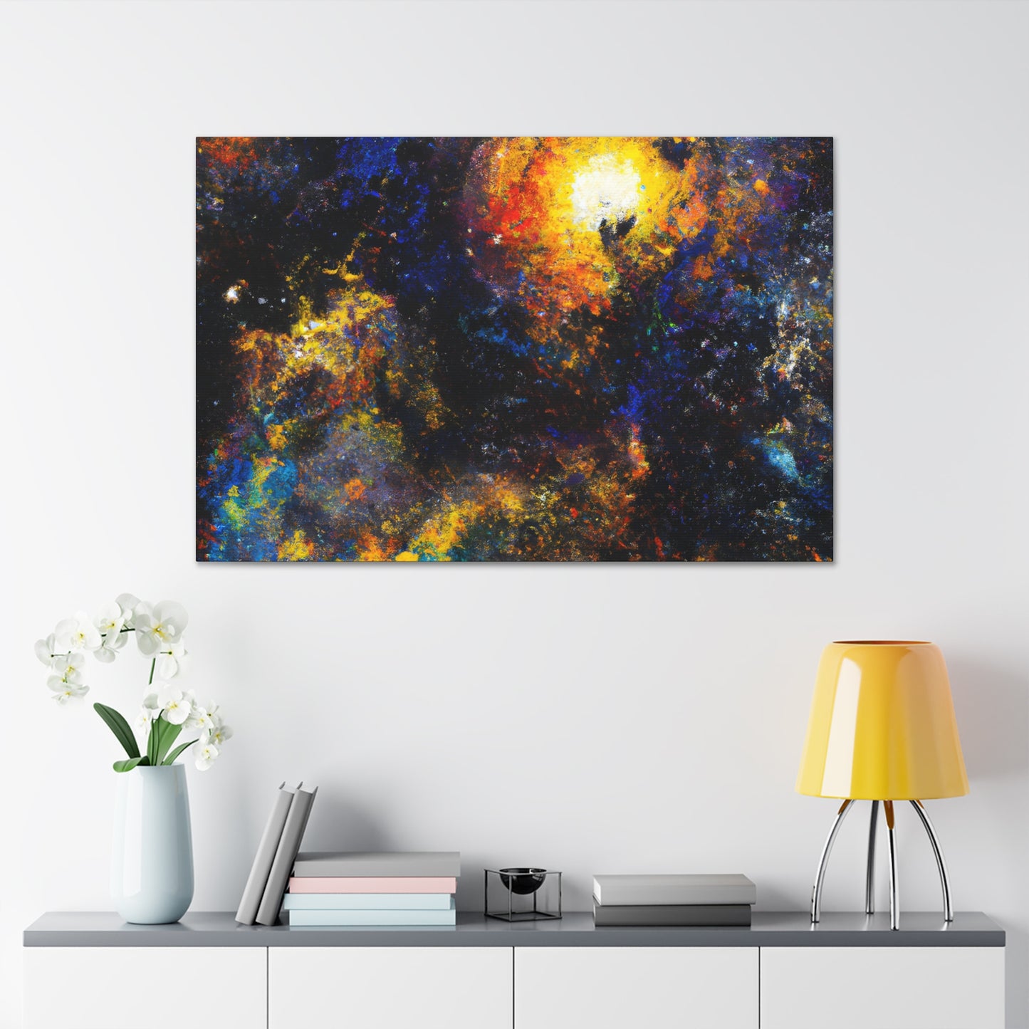 Cosmic Dreamscape Vision - Canvas