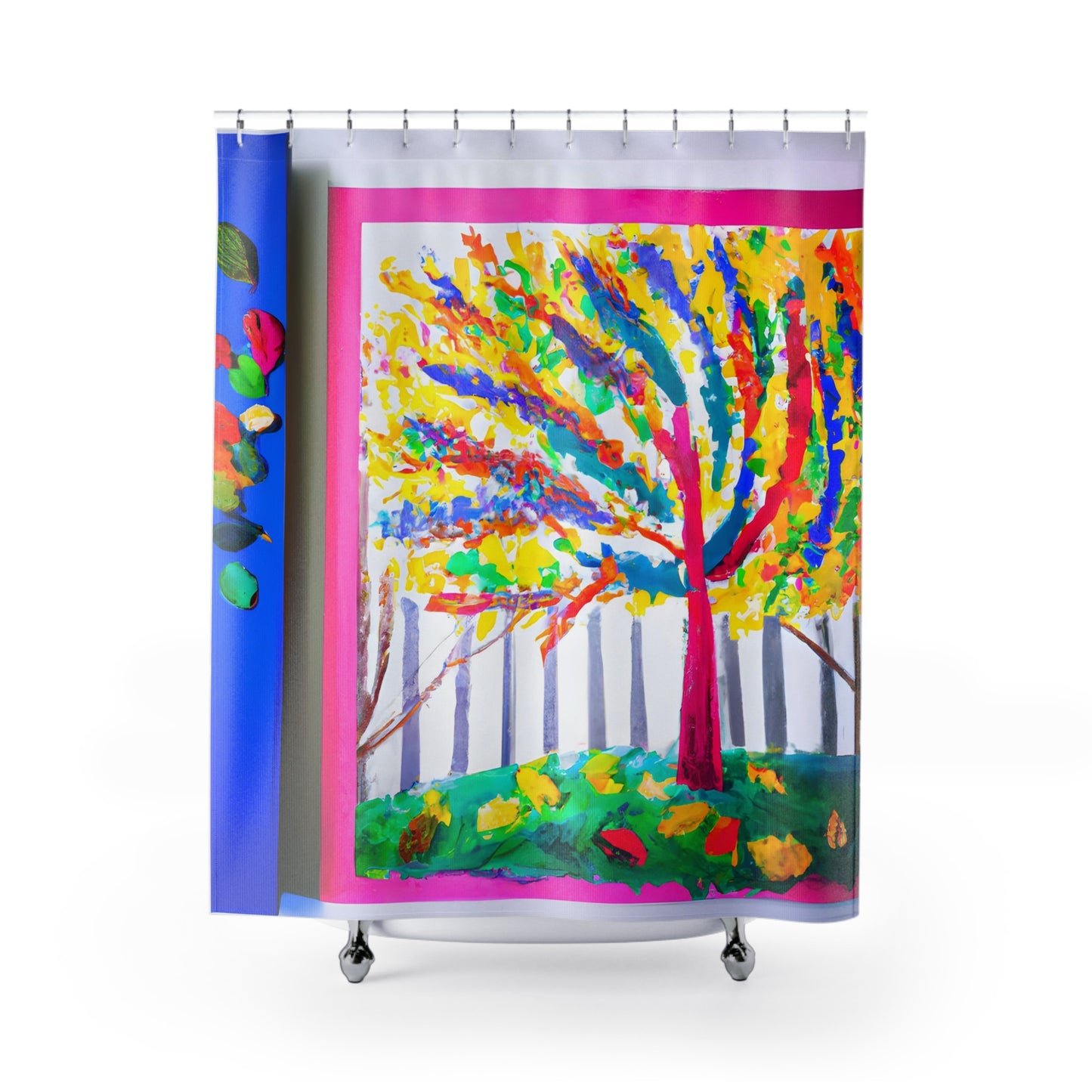 "Bohemian Nature Shower Curtain: Floral!" - Shower Curtain