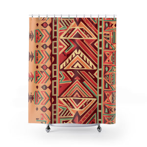 "Unique Aztec Boho Shower Curtain!" - Shower Curtain