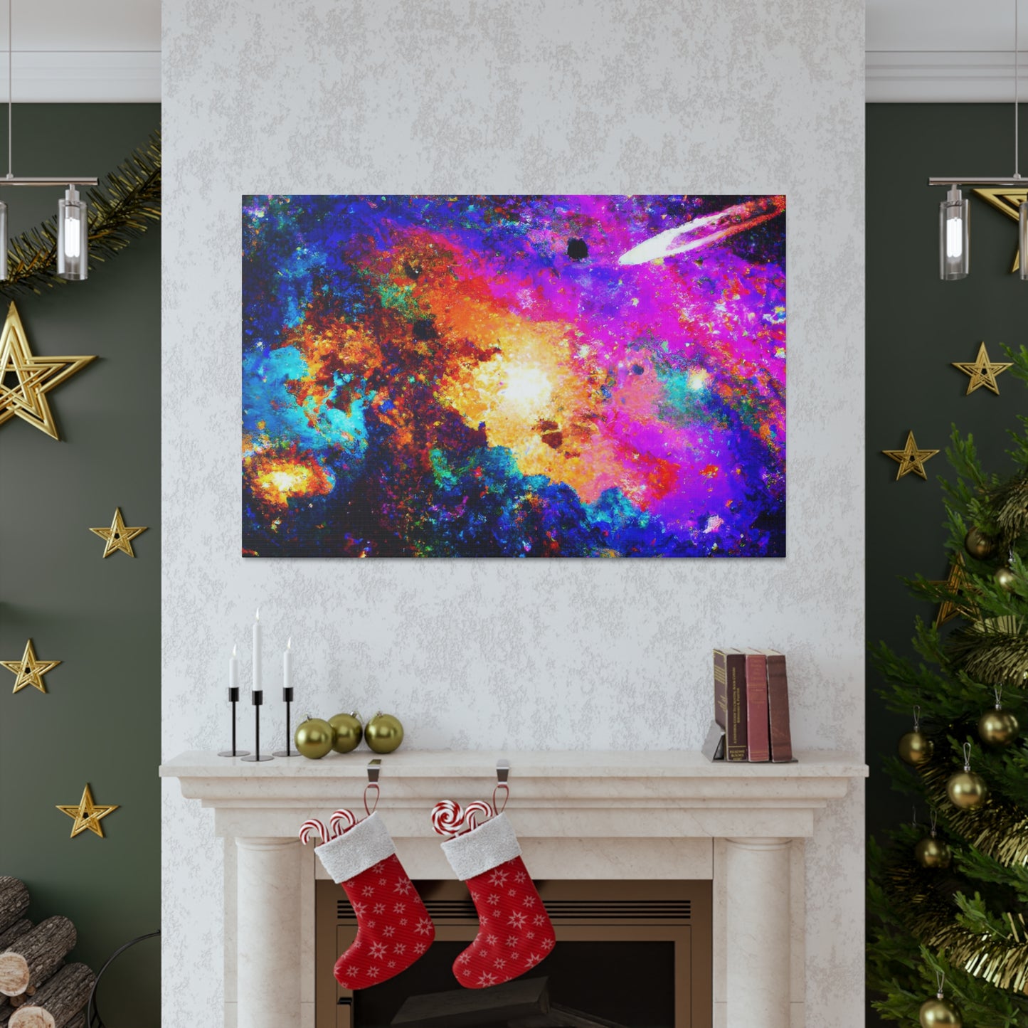 Cosmic Splendor Symphony - Canvas