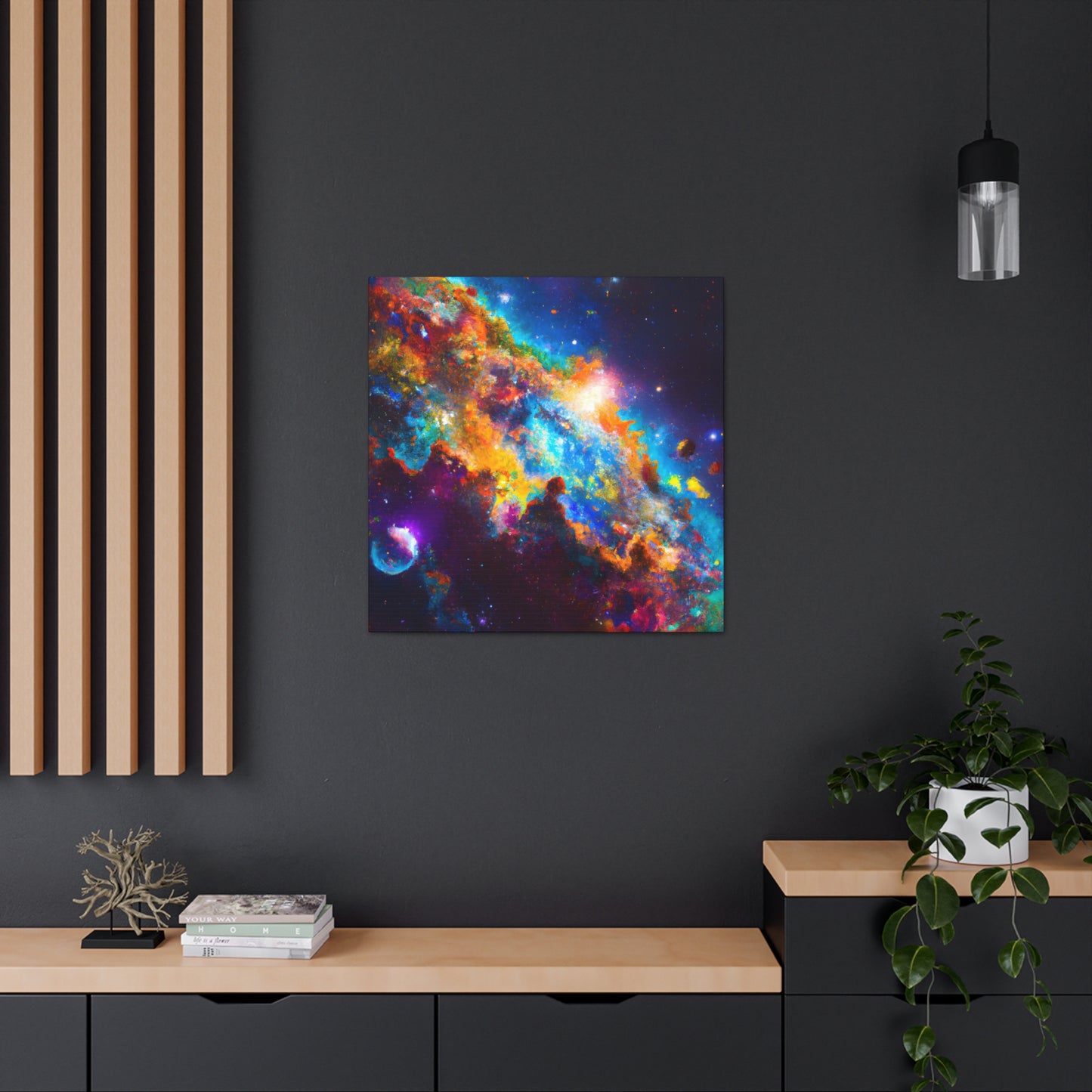 Cosmic Expressive Dreamscape - Canvas