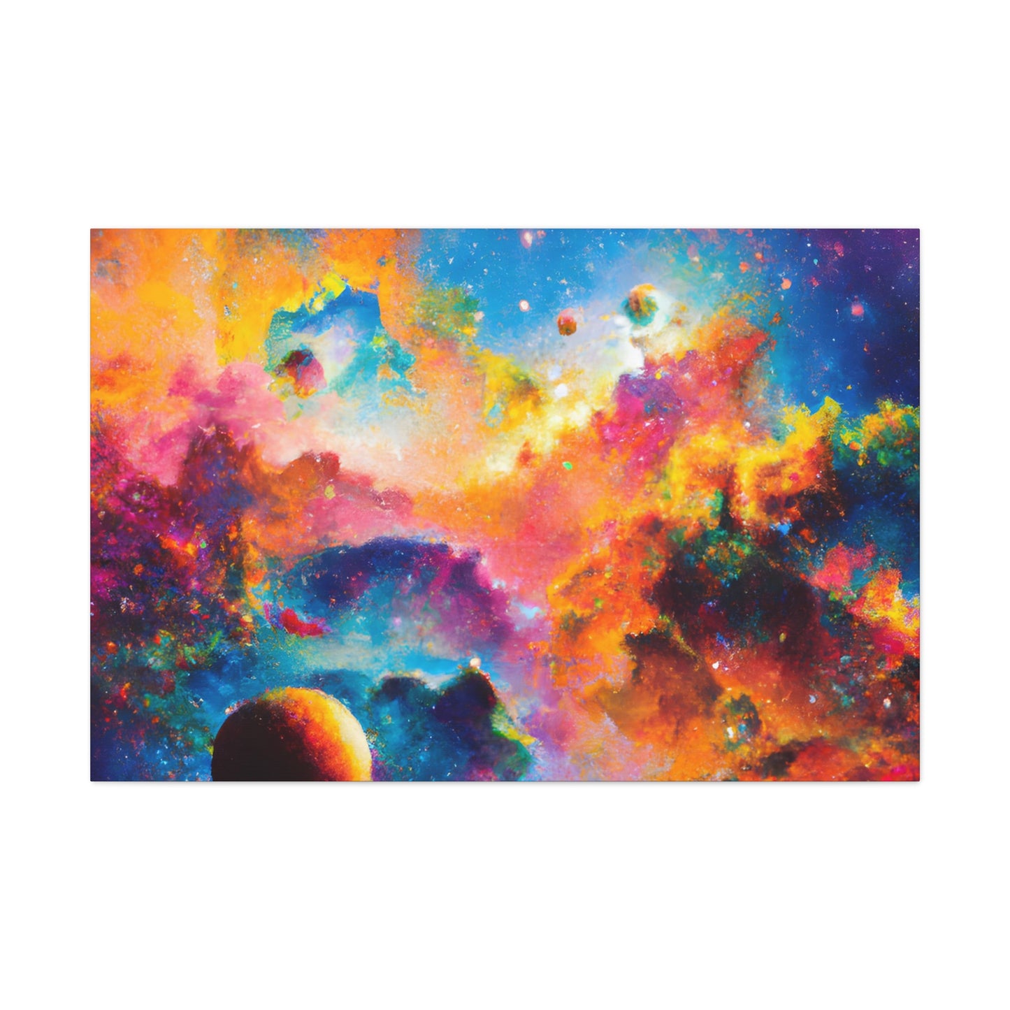 Cosmic Dreamscape Visions - Canvas