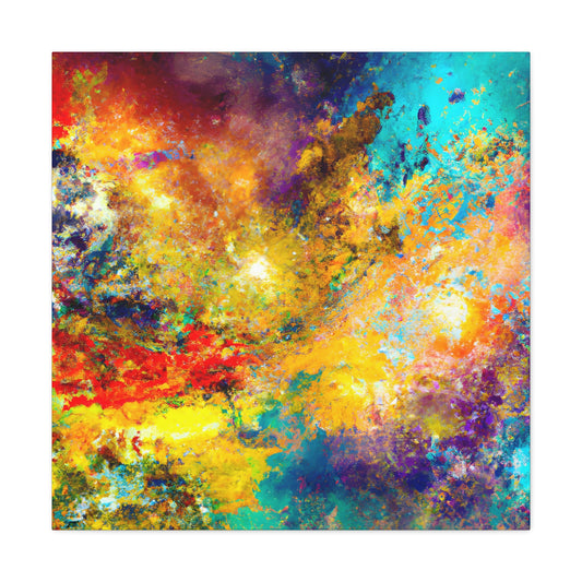 "Mystic Supernova Wonder" - Canvas