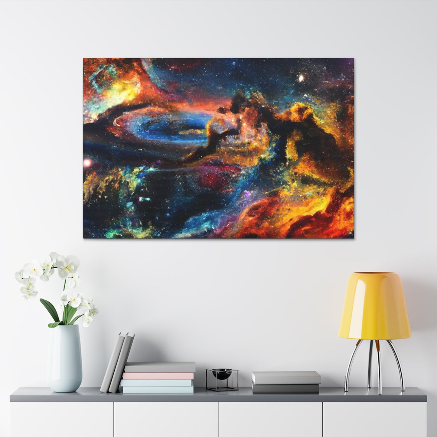 Mysterious Cosmic Voyage - Canvas