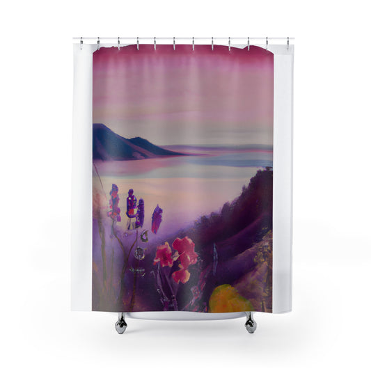 "Floral Nature Boho Shower Curtain!" - Shower Curtain