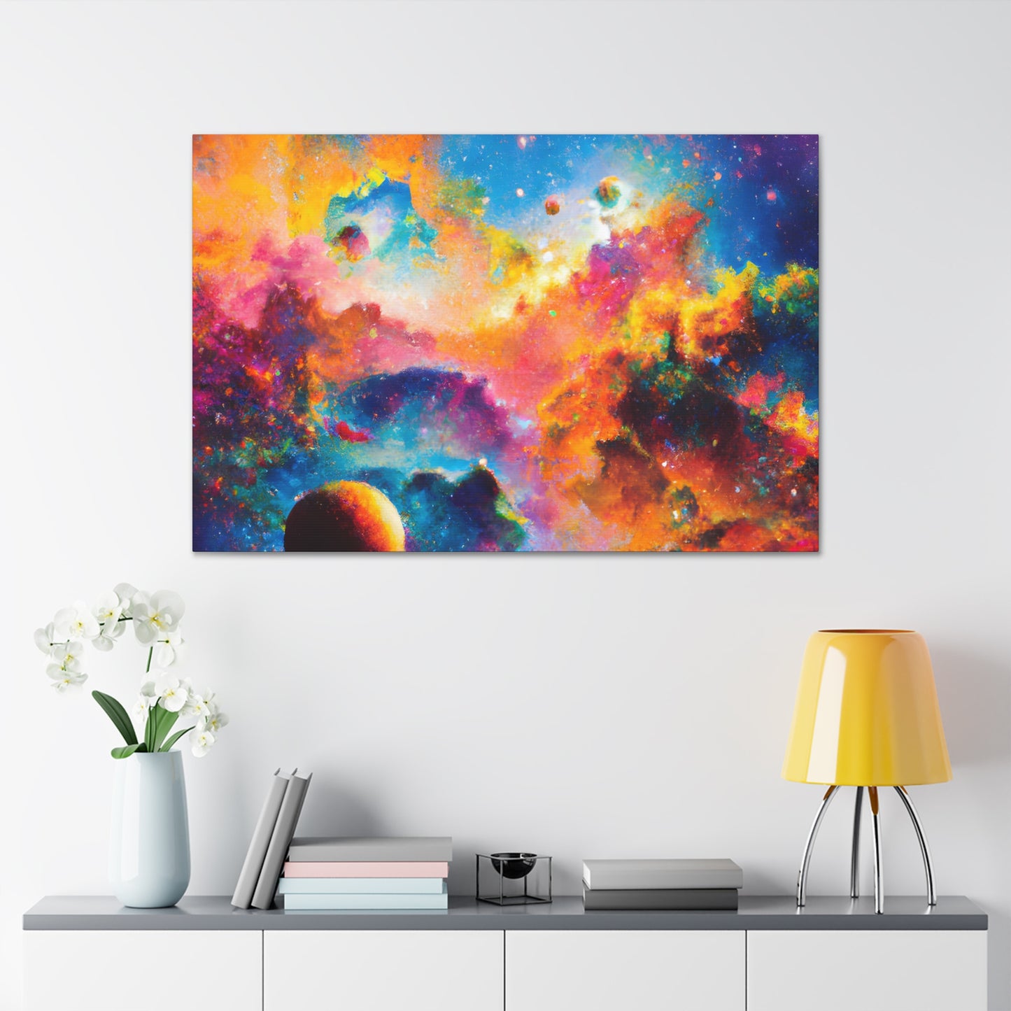 Cosmic Dreamscape Visions - Canvas