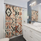 Aztec Boho Shower Curtain: Wow! - Shower Curtain