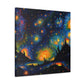 Cosmic Mystique Enchantment - Canvas