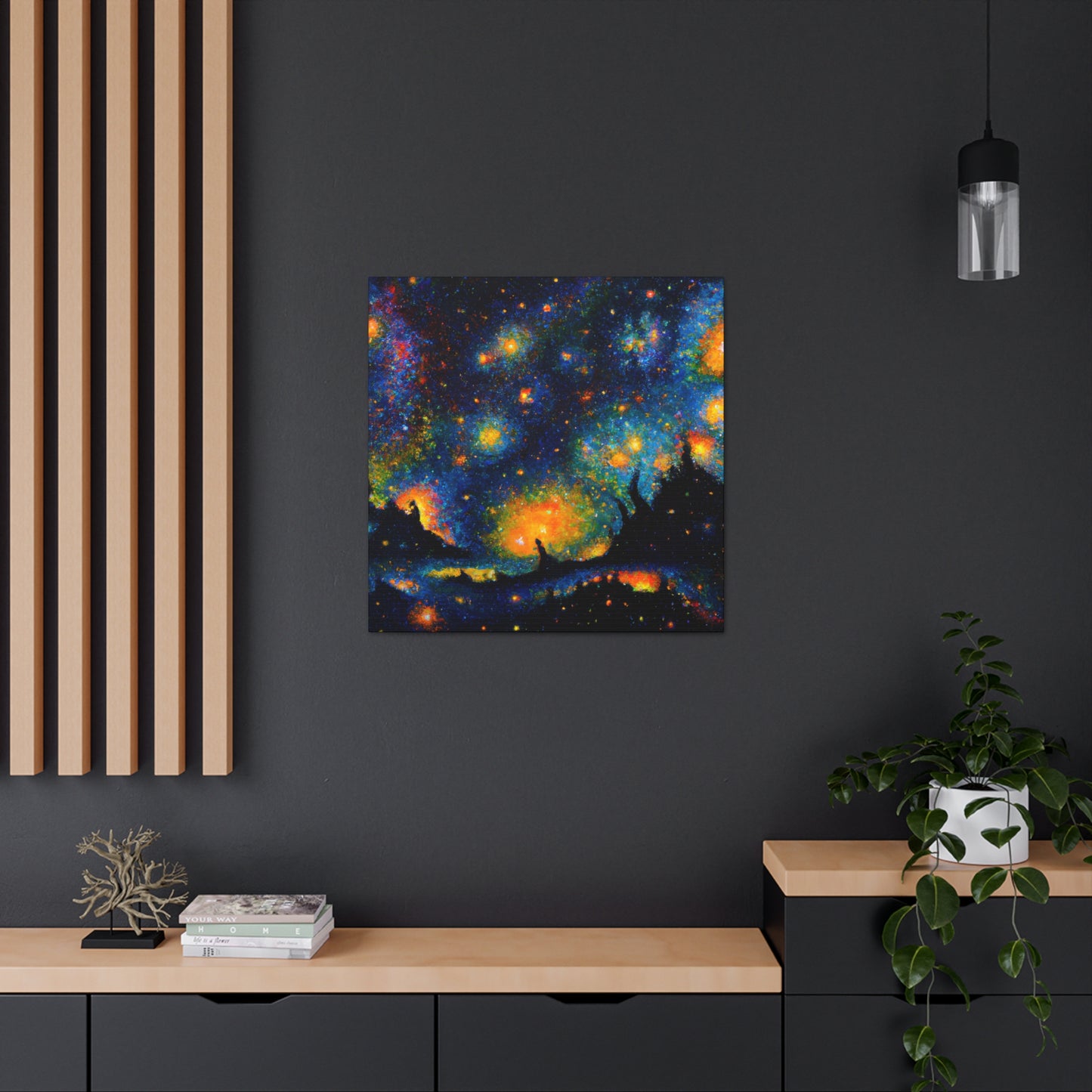 Cosmic Mystique Enchantment - Canvas