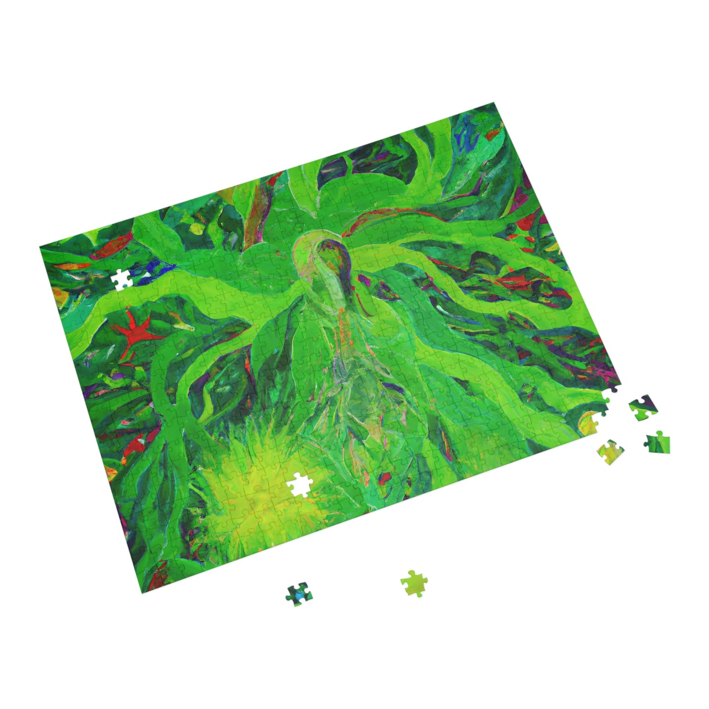 The Enchanted Evergreen Grove - Puzzle