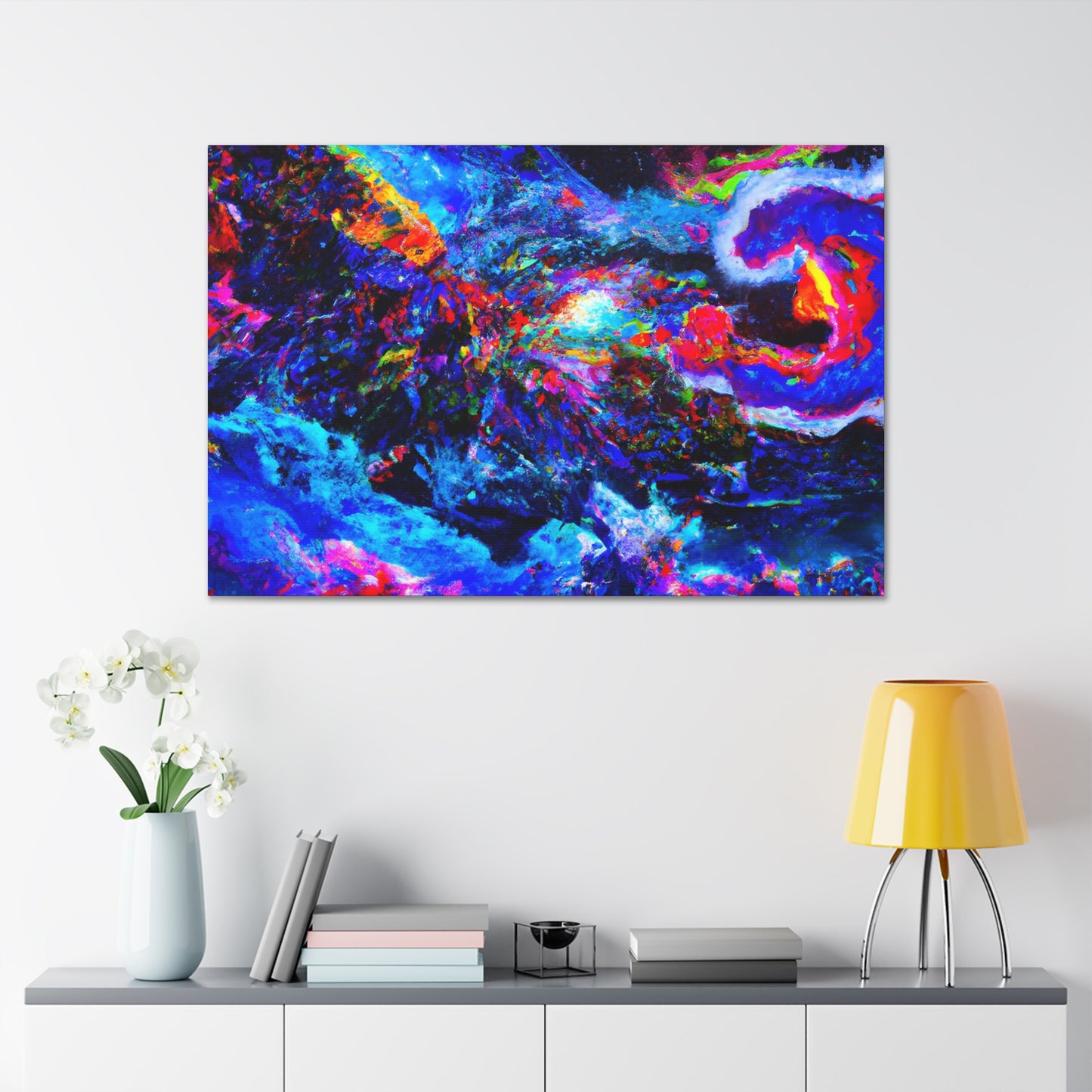 "Vast Celestial Mystery." - Canvas