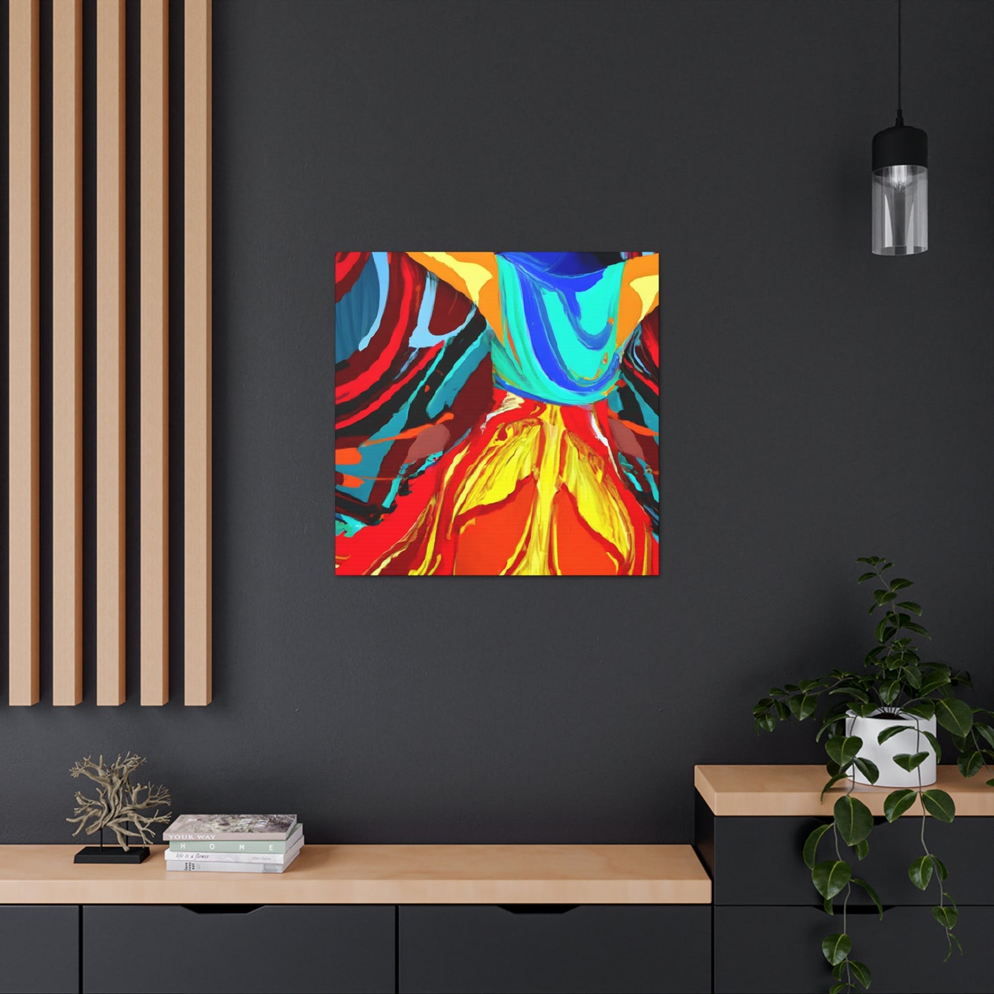 Dancing Catapult - Canvas