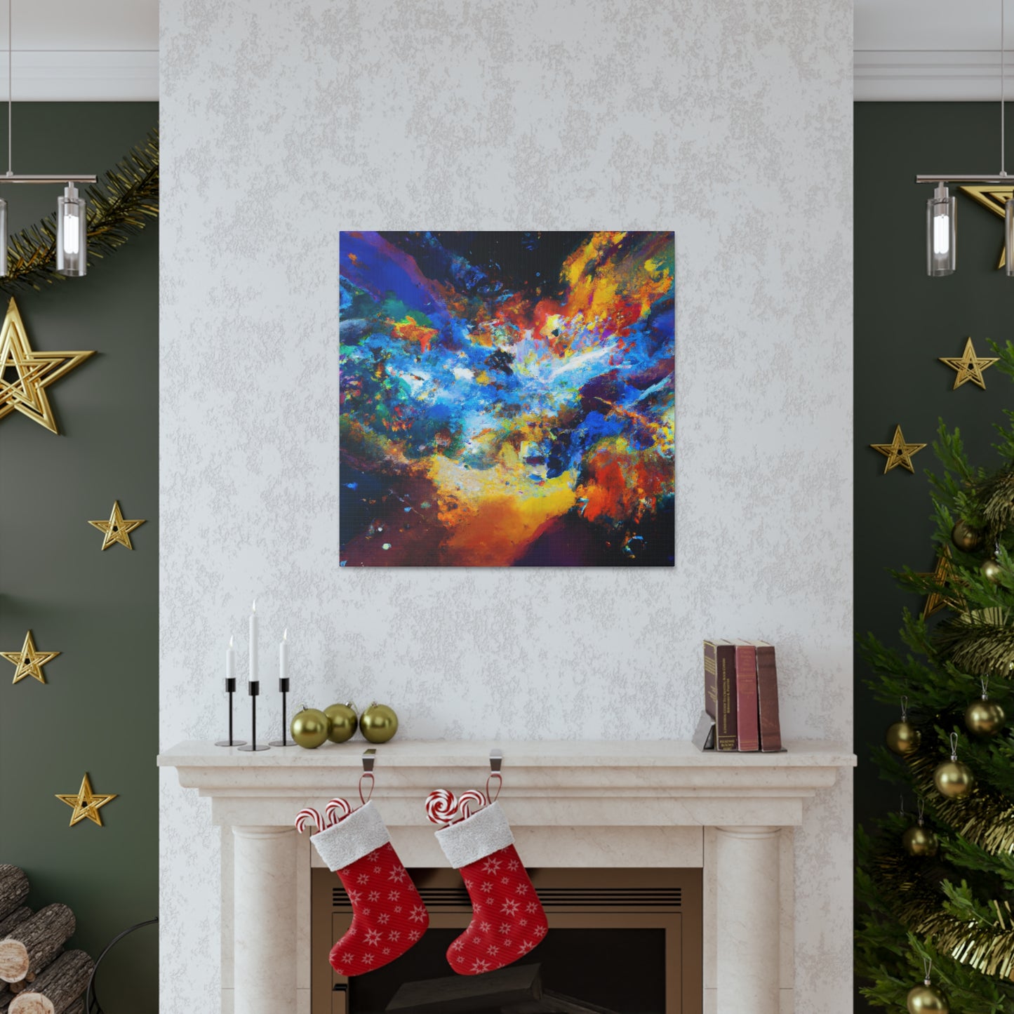 Cosmic Dreamscape Vision - Canvas