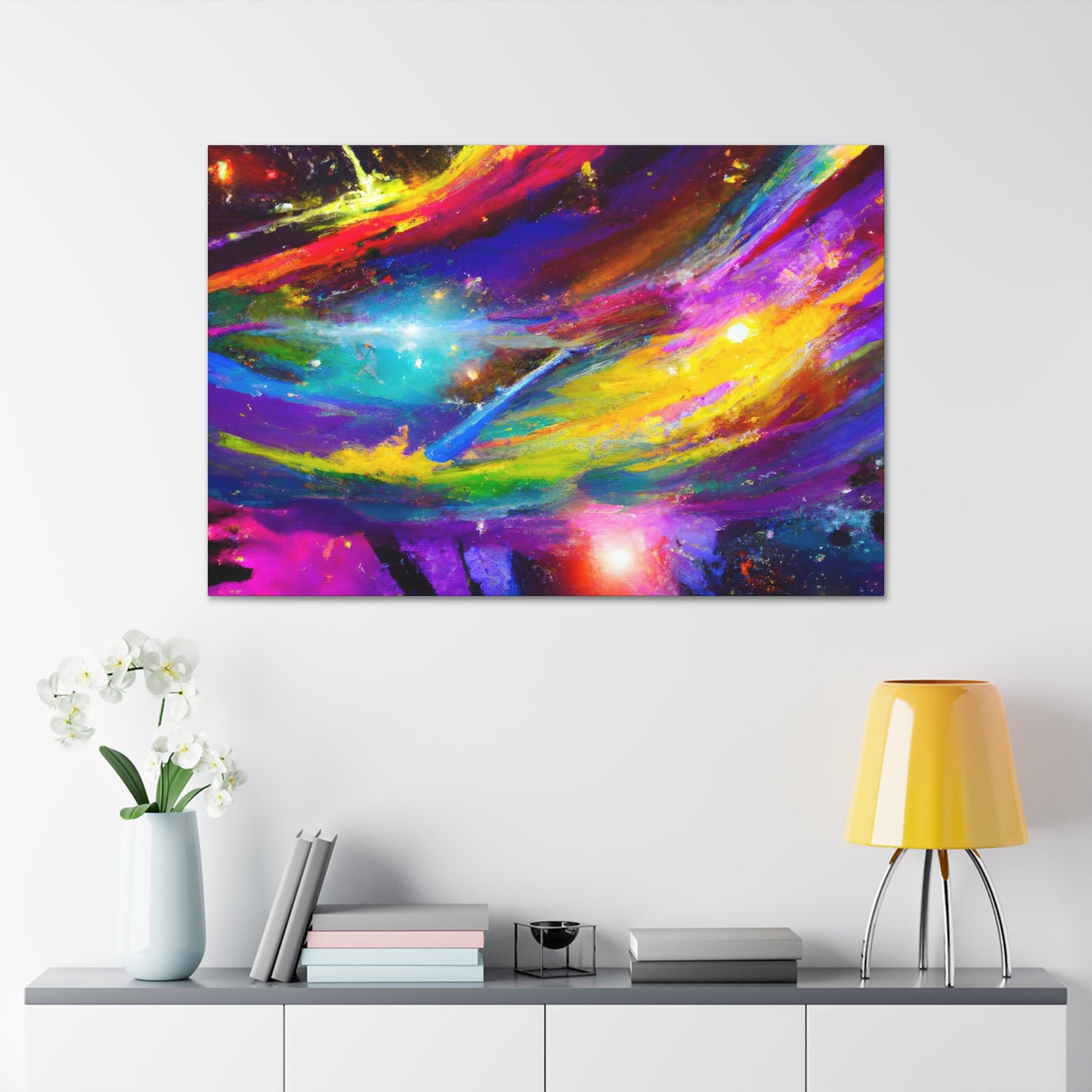 Cosmic Dreamscape Vision - Canvas