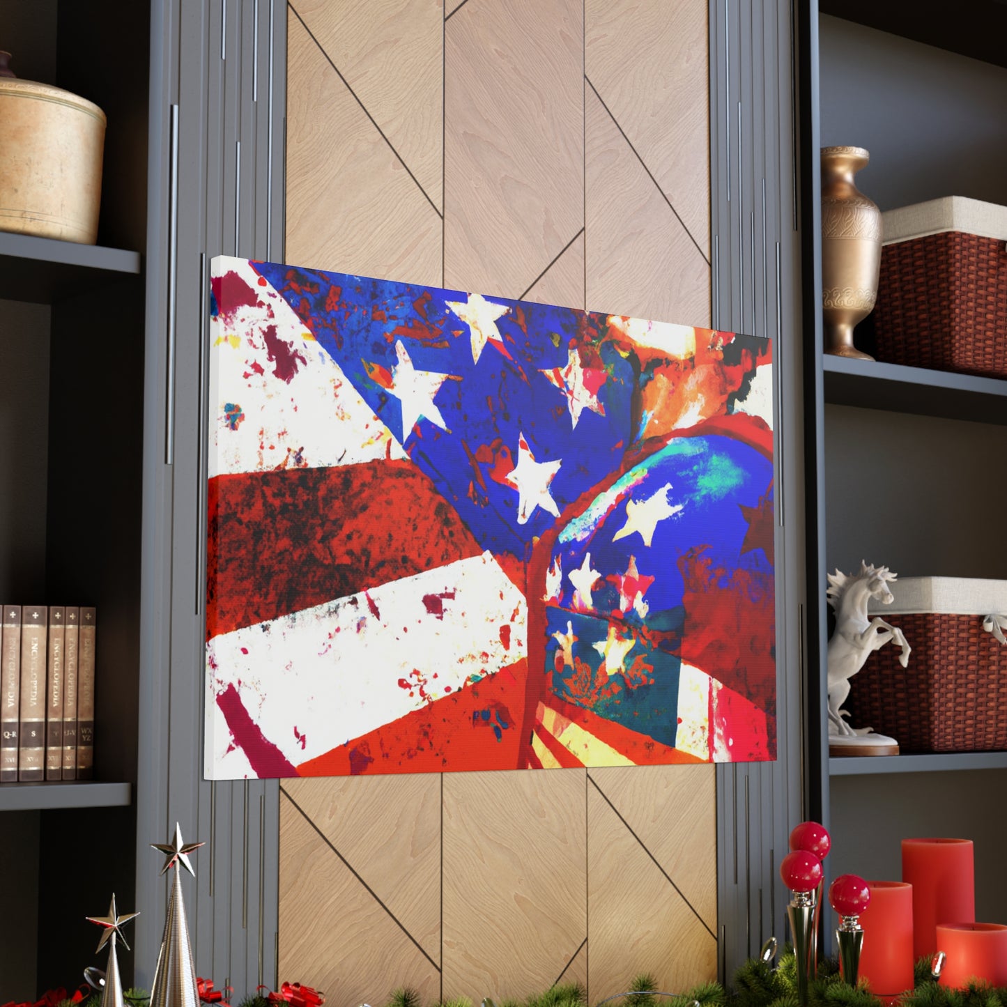 Star Spangled. - Canvas