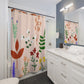 "Bohemian Floral Nature Shower Curtain" - Shower Curtain