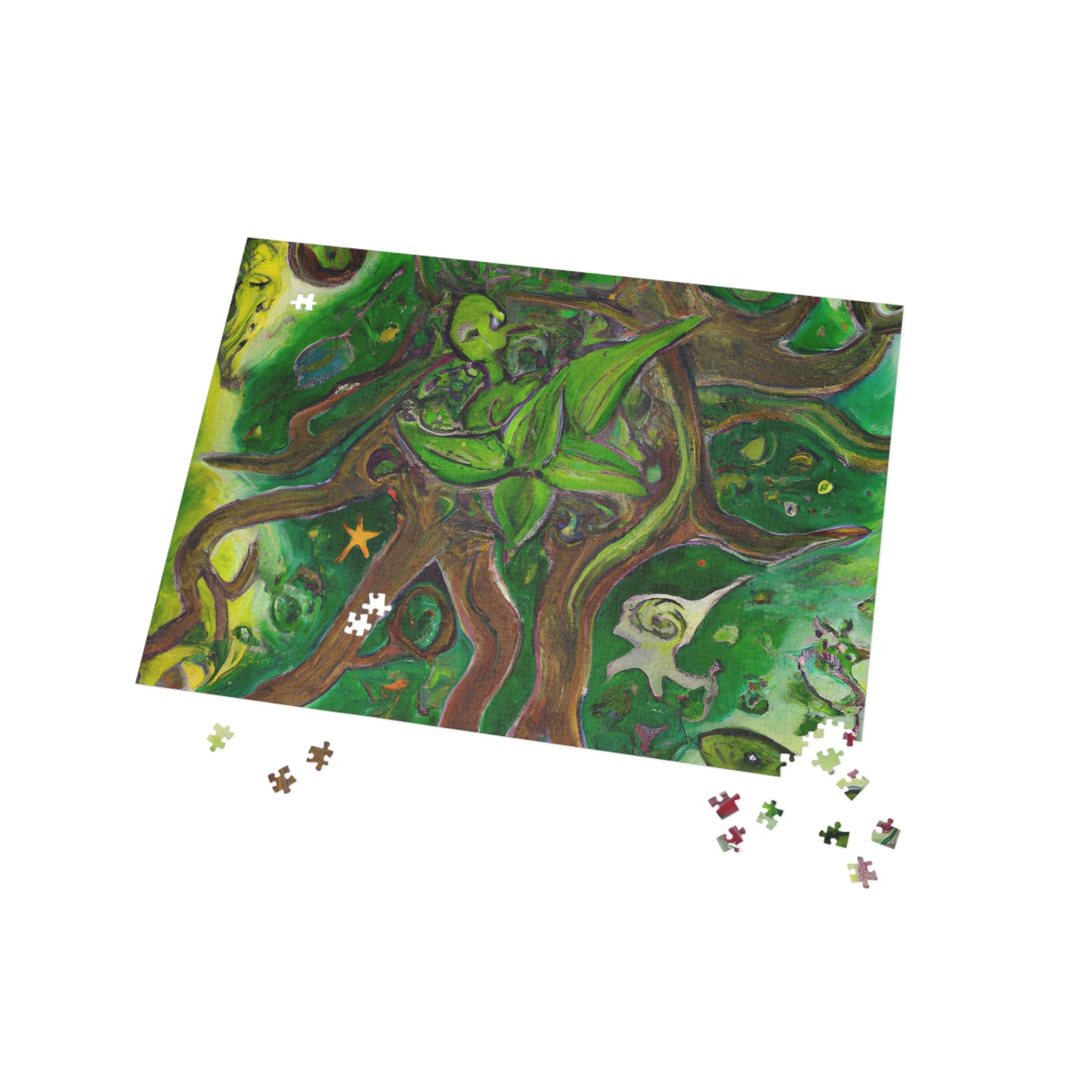 The Enchanting Evergreen Forest - Puzzle