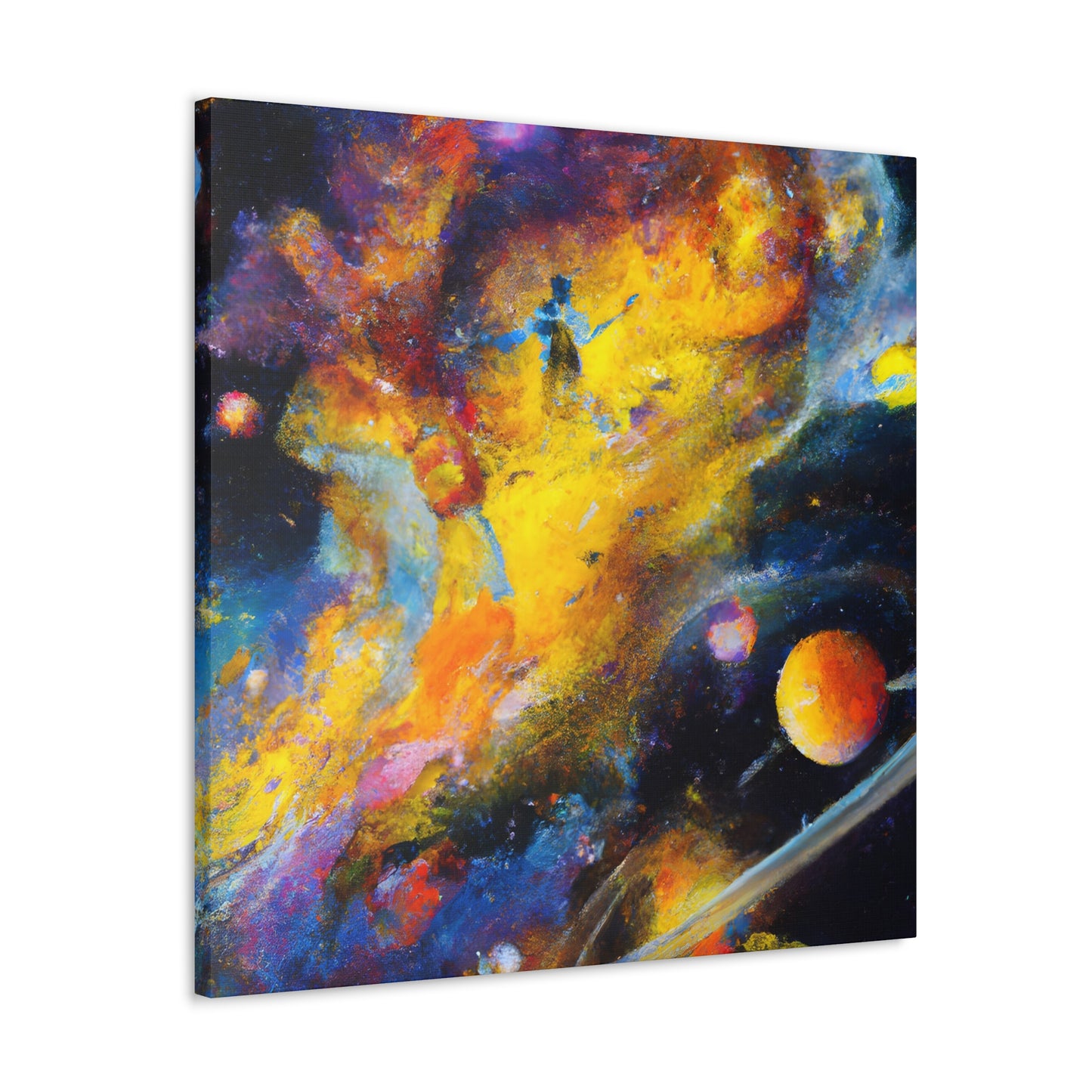 Interstellar Dreamscape Voyage - Canvas