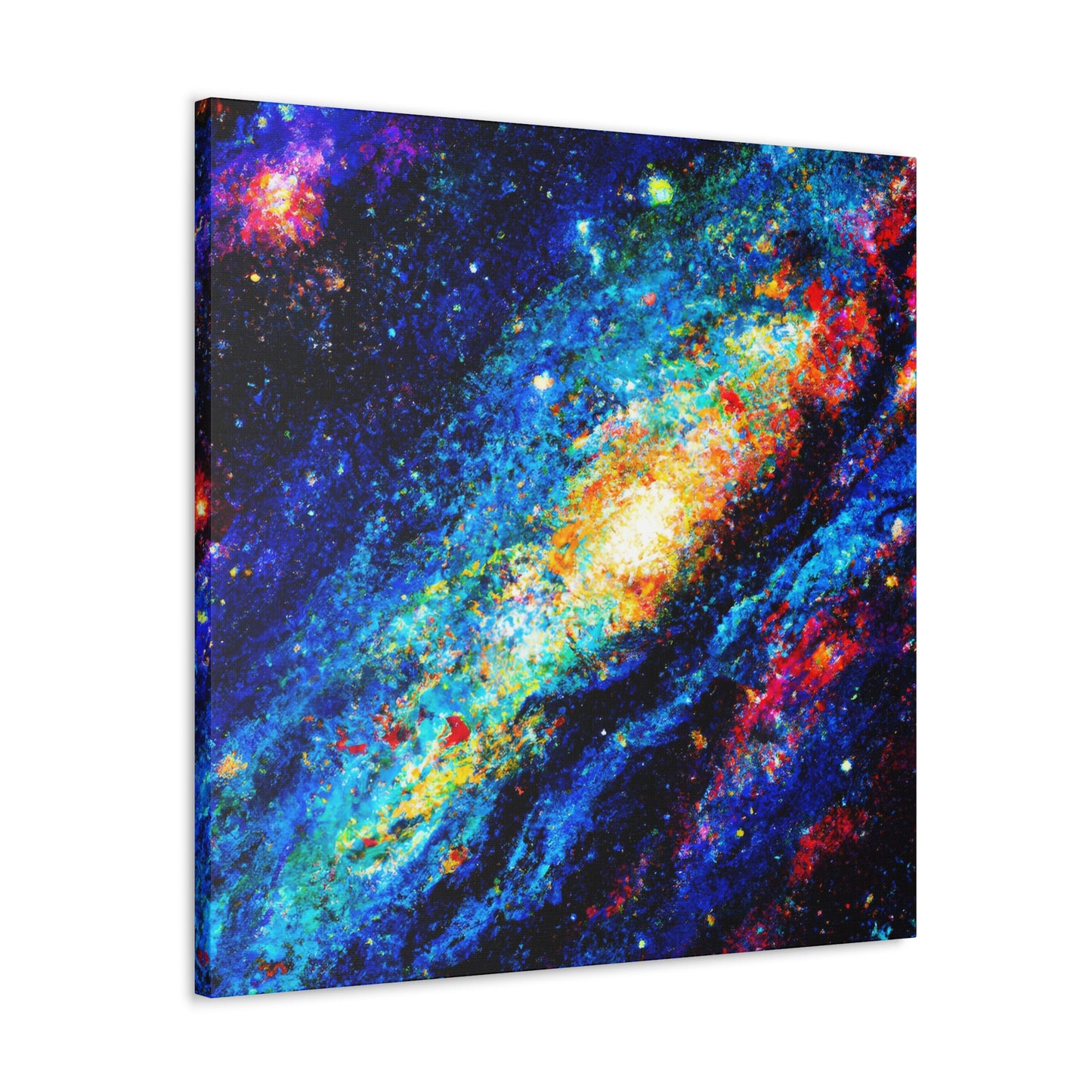 Mysterious Galactic Fervor. - Canvas