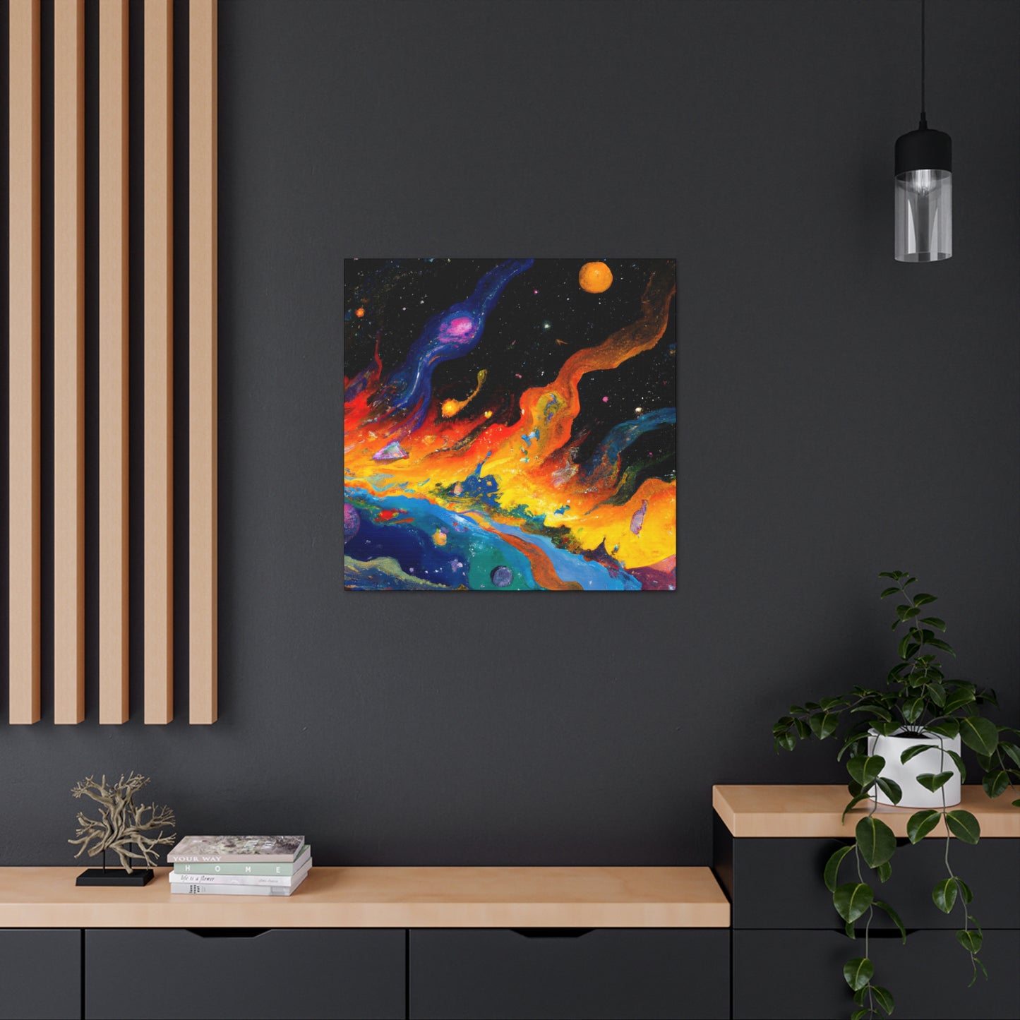 "Vast Celestial Dreamscapes" - Canvas