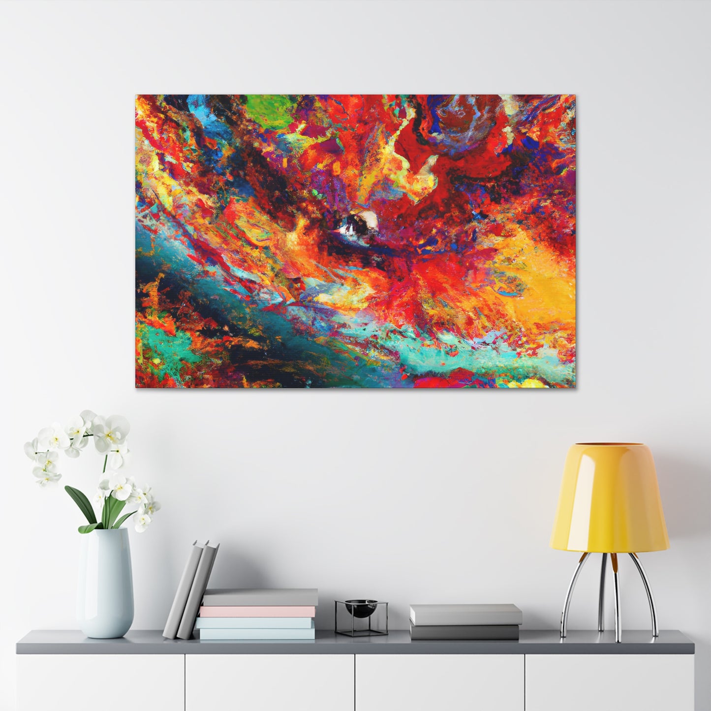 Cosmic Dreamscape Fusion - Canvas