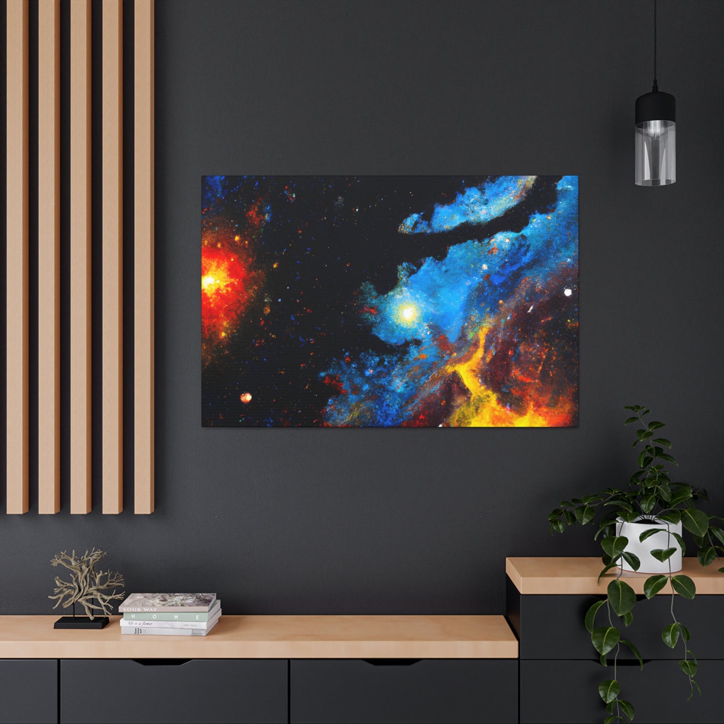 "Cosmic Wonderland Expanse" - Canvas