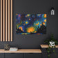 Cosmic Mystique Enchantment - Canvas