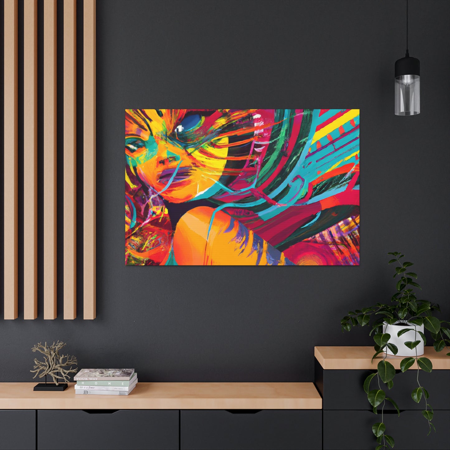 Swirl Connecting - Canvas